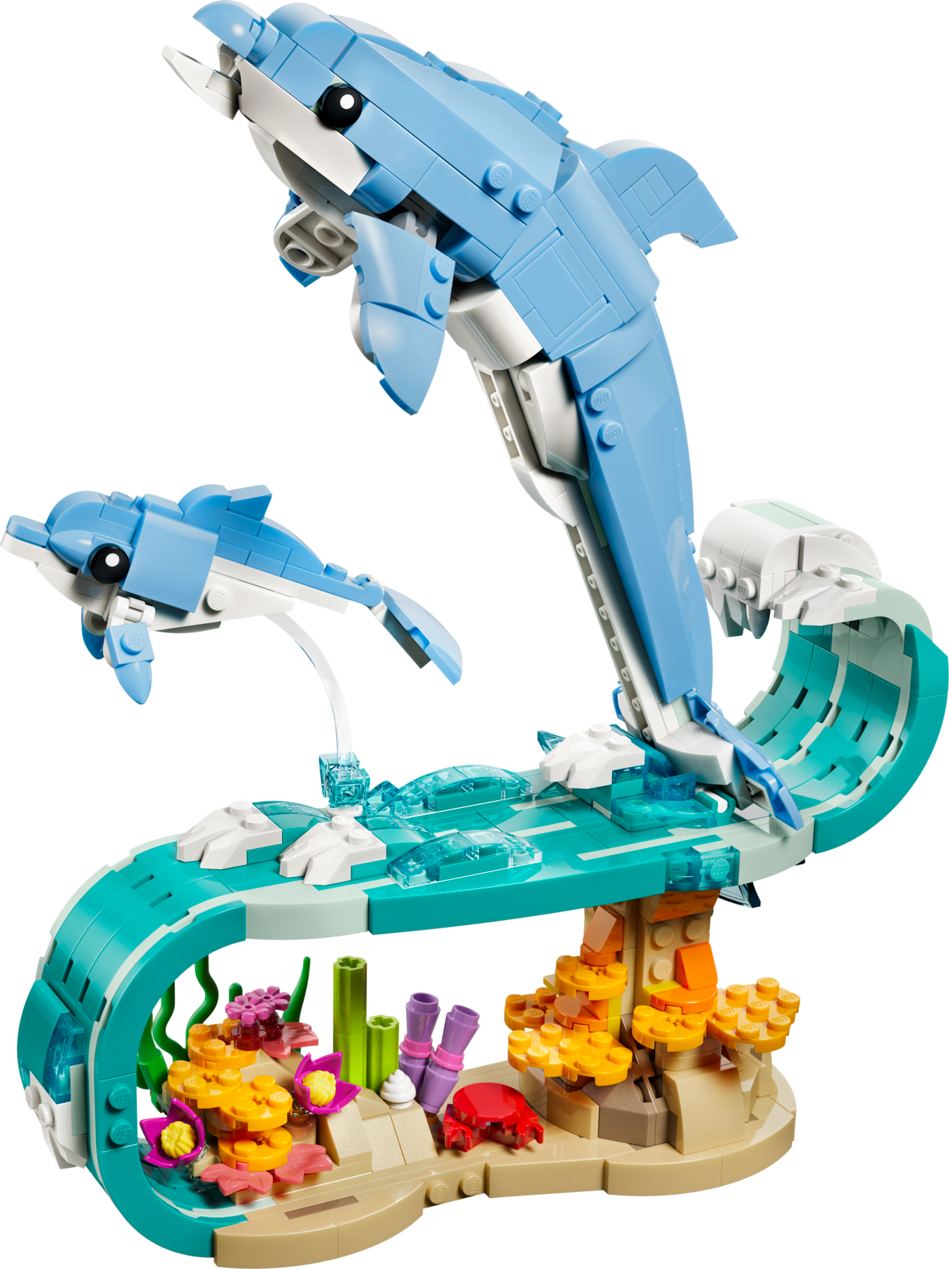 LEGO set 31385-1 Sea Animals: Beautiful Dolphins - Image 1