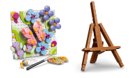 LEGO set 31390-1 Floral Art Decor Painting - Image 15