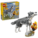 LEGO set 31393-1 Forest Animals: Gray Wolf - Image 2