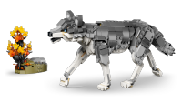 LEGO set 31393-1 Forest Animals: Gray Wolf - Image 15