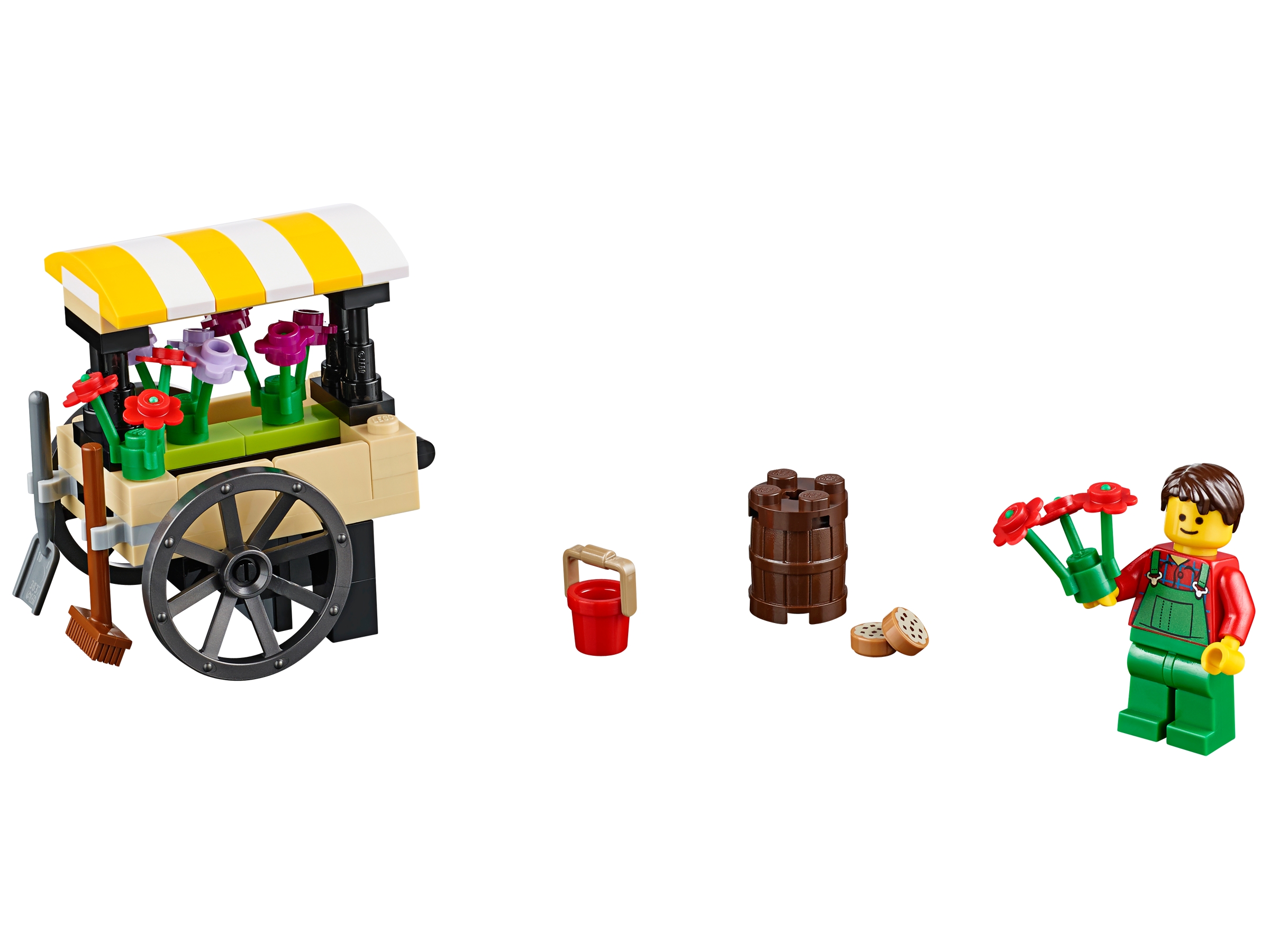 LEGO set 40140-1 Flower Cart - Image 1