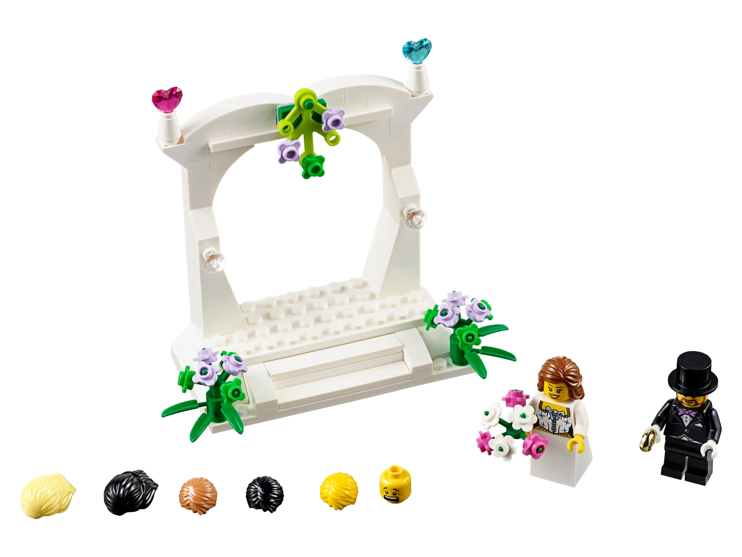 LEGO set 40165-1 Minifigure Wedding Favor Set - Image 1