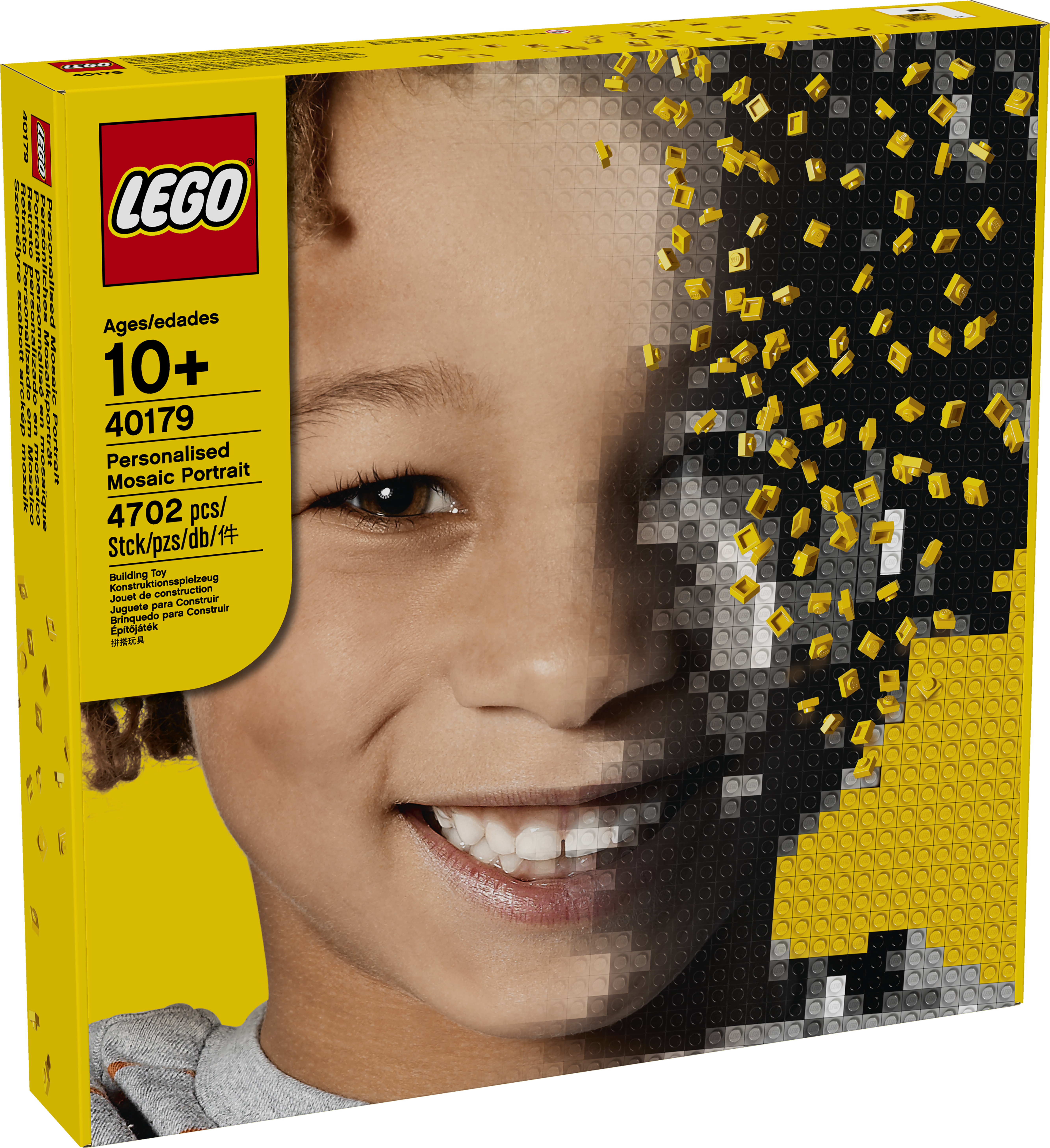 LEGO set 40179-1 Personalised Mosaic Portrait - Image 1