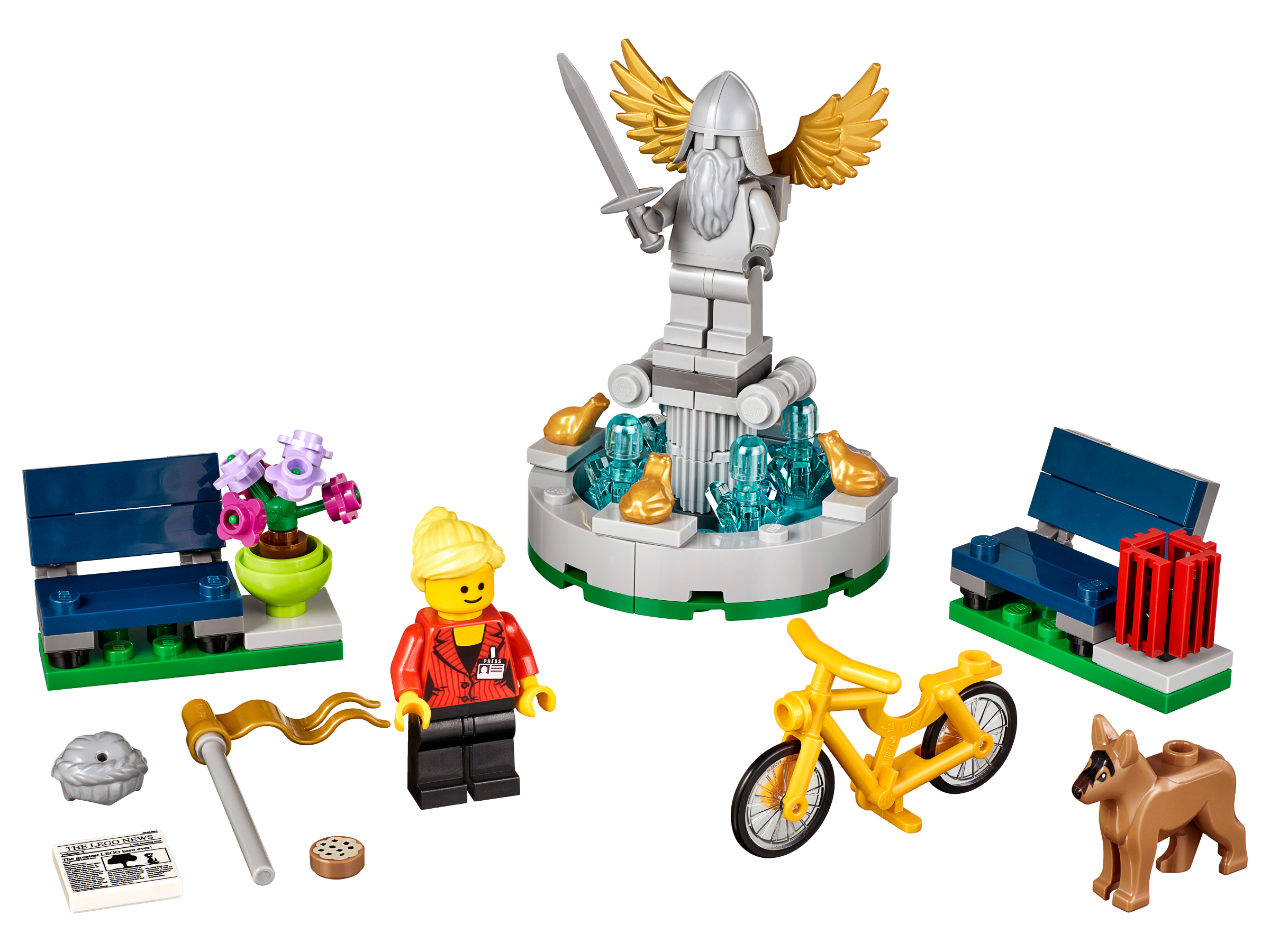 LEGO set 40221-1 Fountain - Image 1