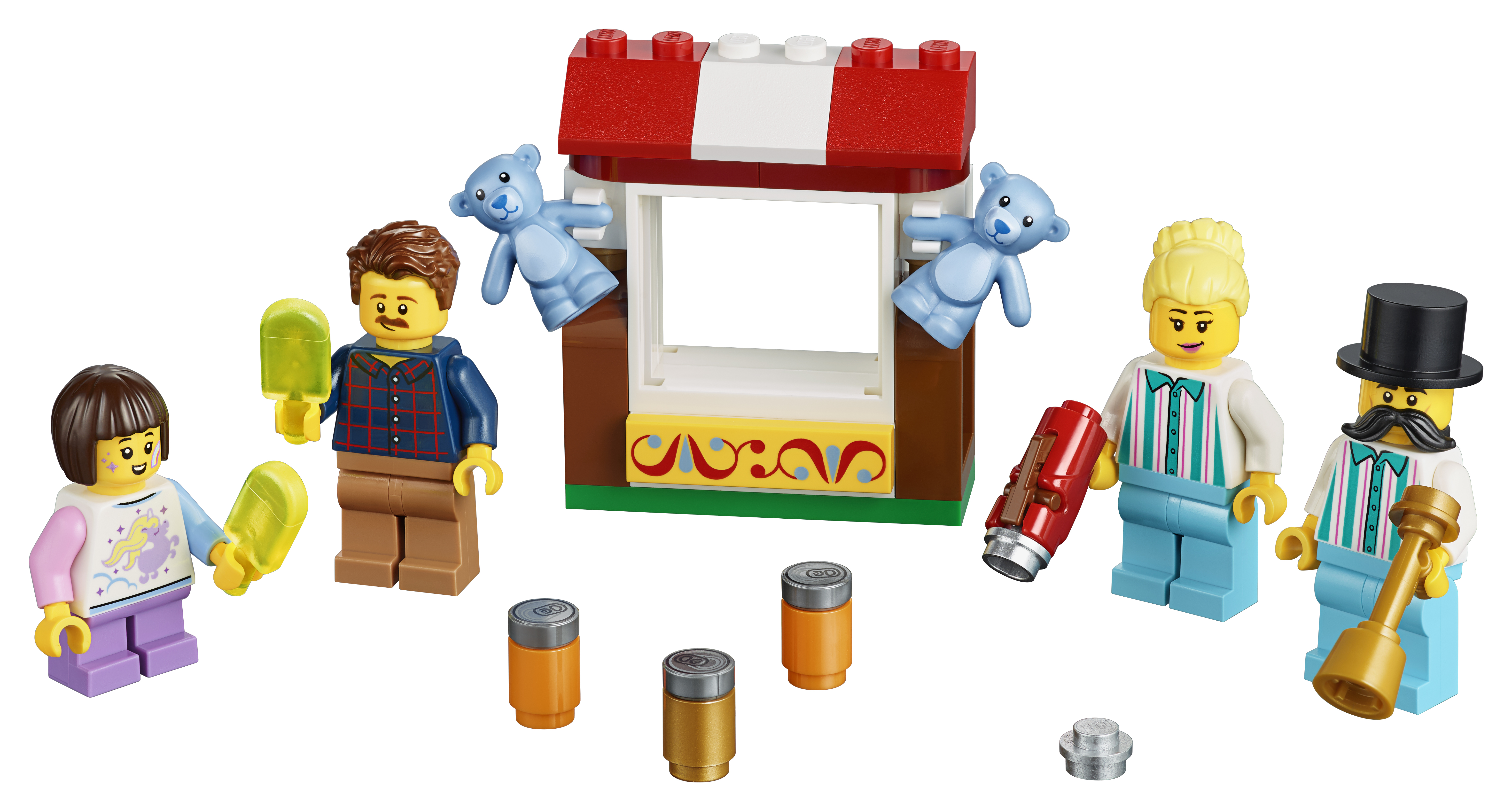 LEGO set 40373-1 Fairground Minifigure Accessory Set - Image 1