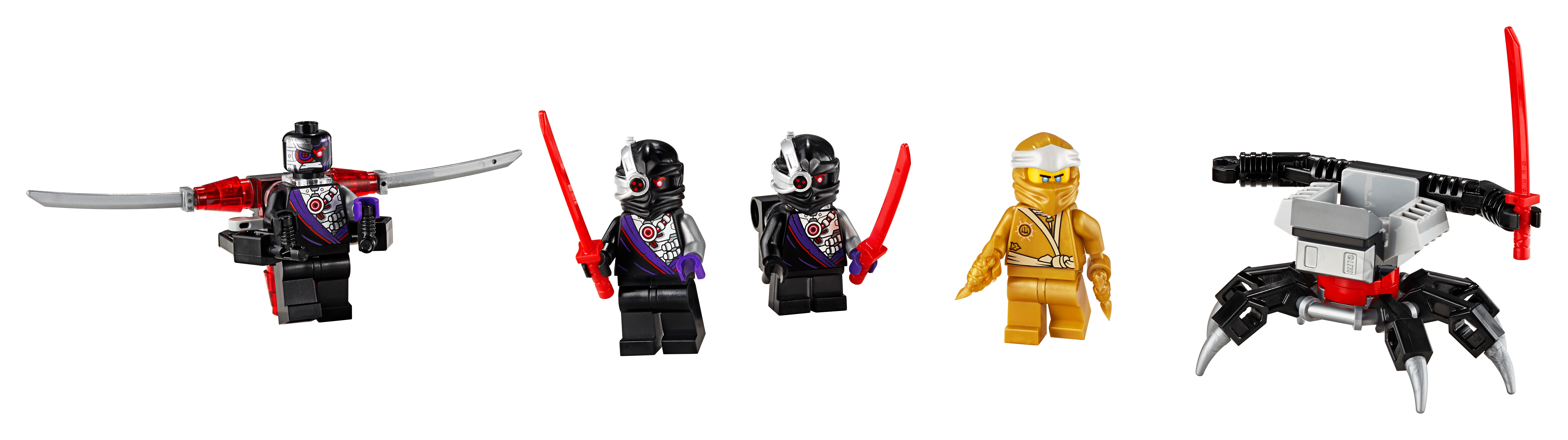 LEGO set 40374-1 Golden Zane Minifigure Accessory Set - Image 1