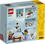 LEGO set 40424-1 Winter Snowball Fight - Image 3