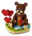 LEGO set 40462-1 Valentine's Brown Bear - Image 1