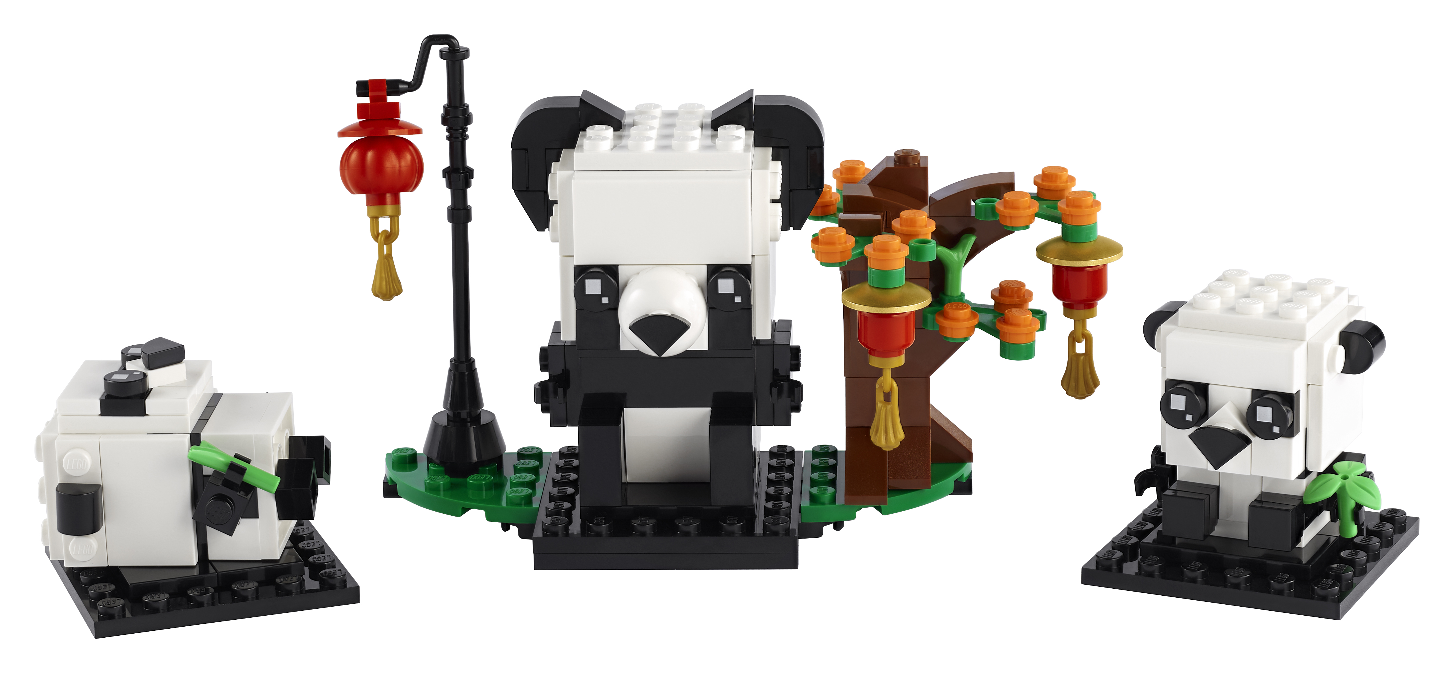 LEGO set 40466-1 Chinese New Year Pandas - Image 1