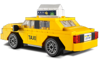 LEGO set 40468-1 Yellow Taxi - Image 4