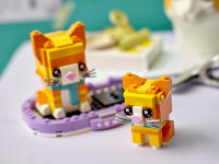LEGO set 40480-1 Ginger Tabby and Kitten - Image 5