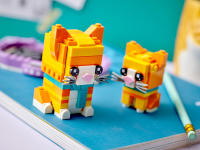 LEGO set 40480-1 Ginger Tabby and Kitten - Image 6