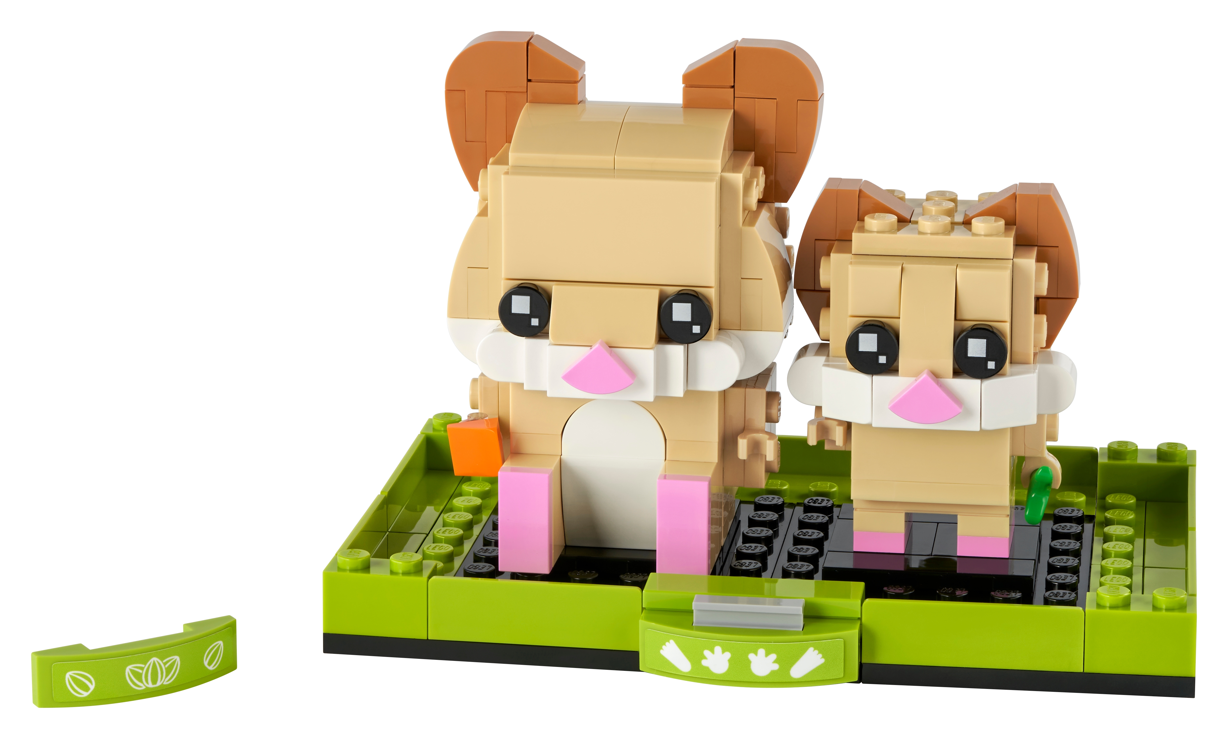 LEGO set 40482-1 Hamster and Baby Hamster - Image 1