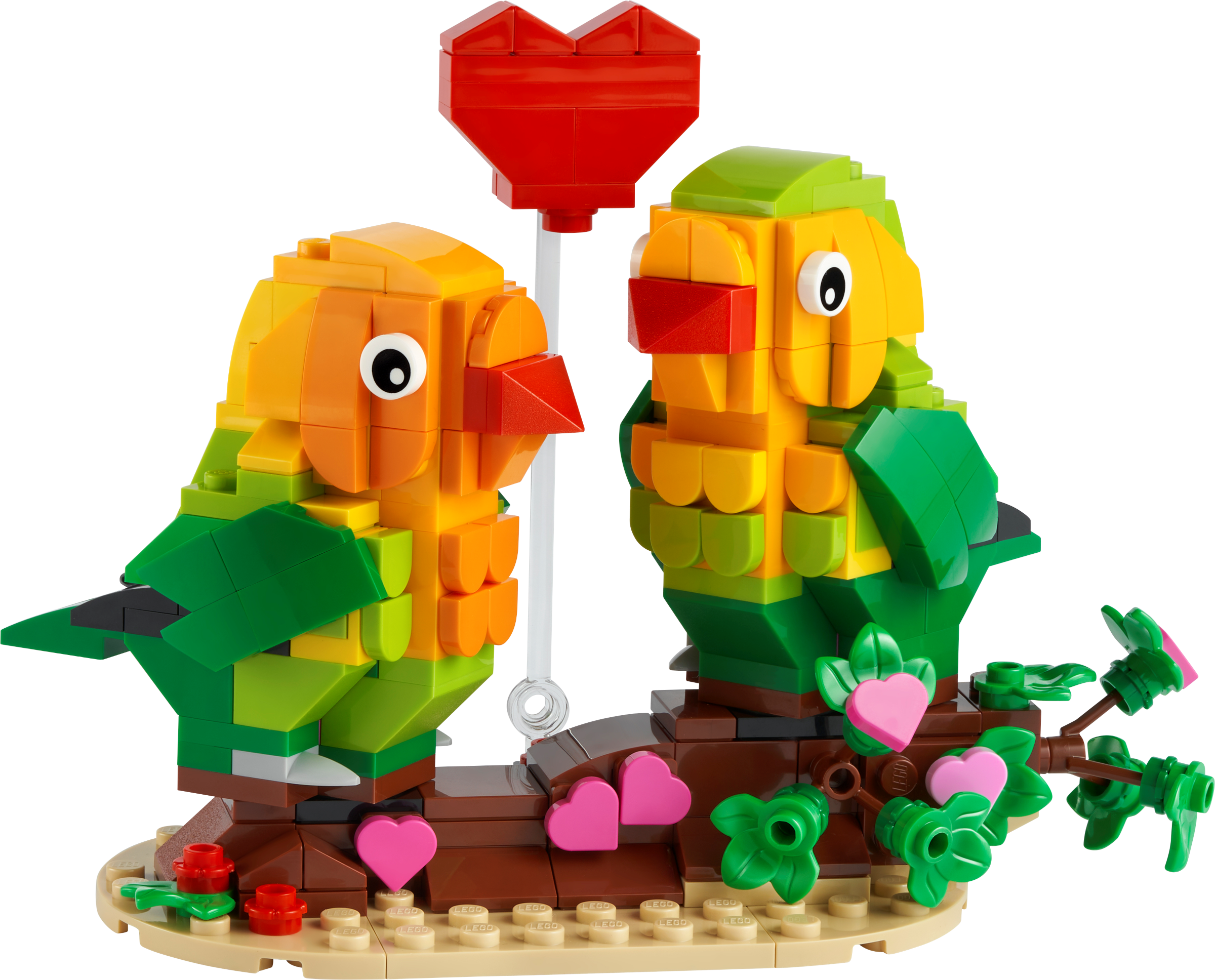 LEGO set 40522-1 Valentine Lovebirds - Image 1