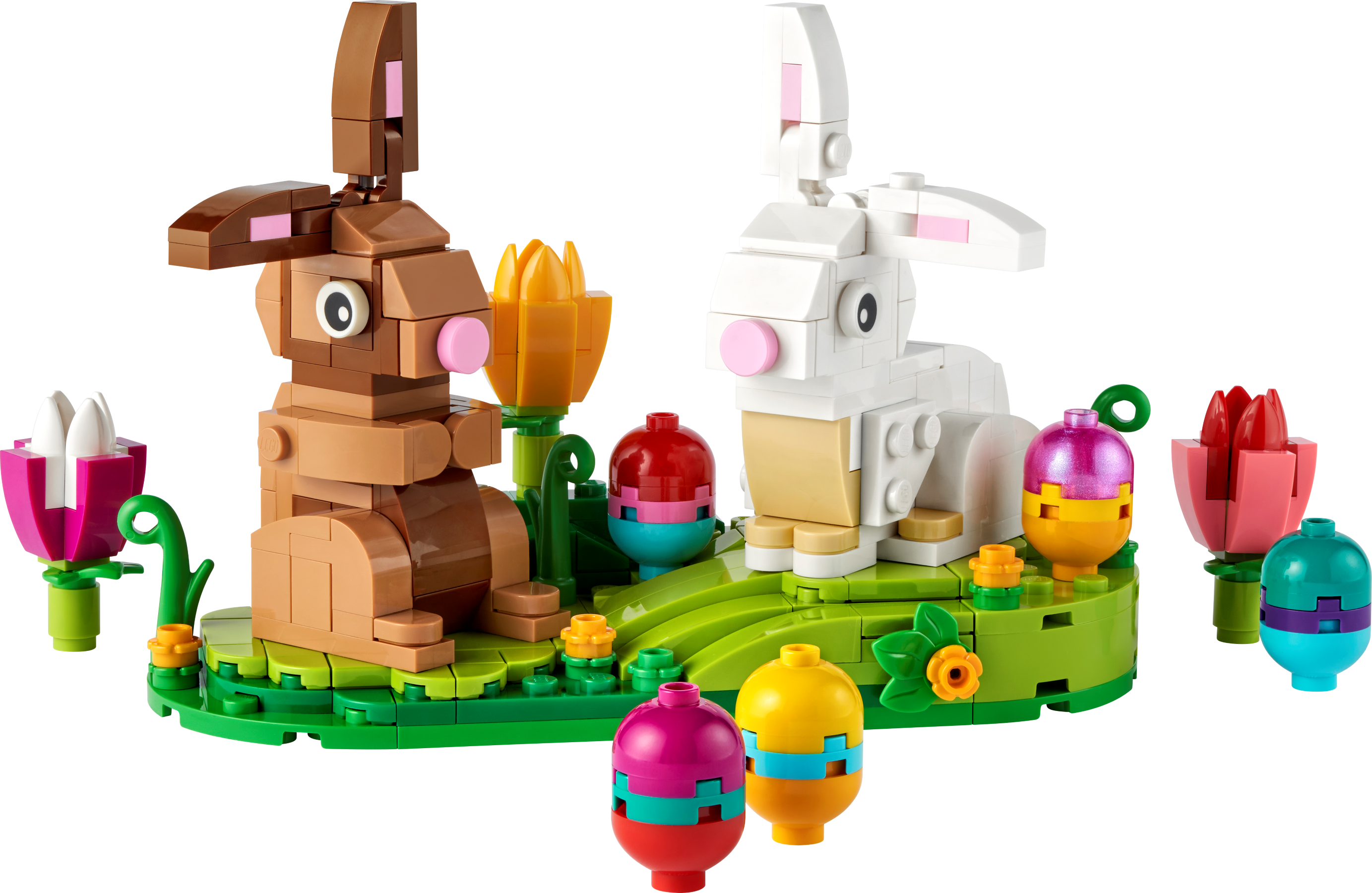 LEGO set 40523-1 Easter Rabbits Display - Image 1