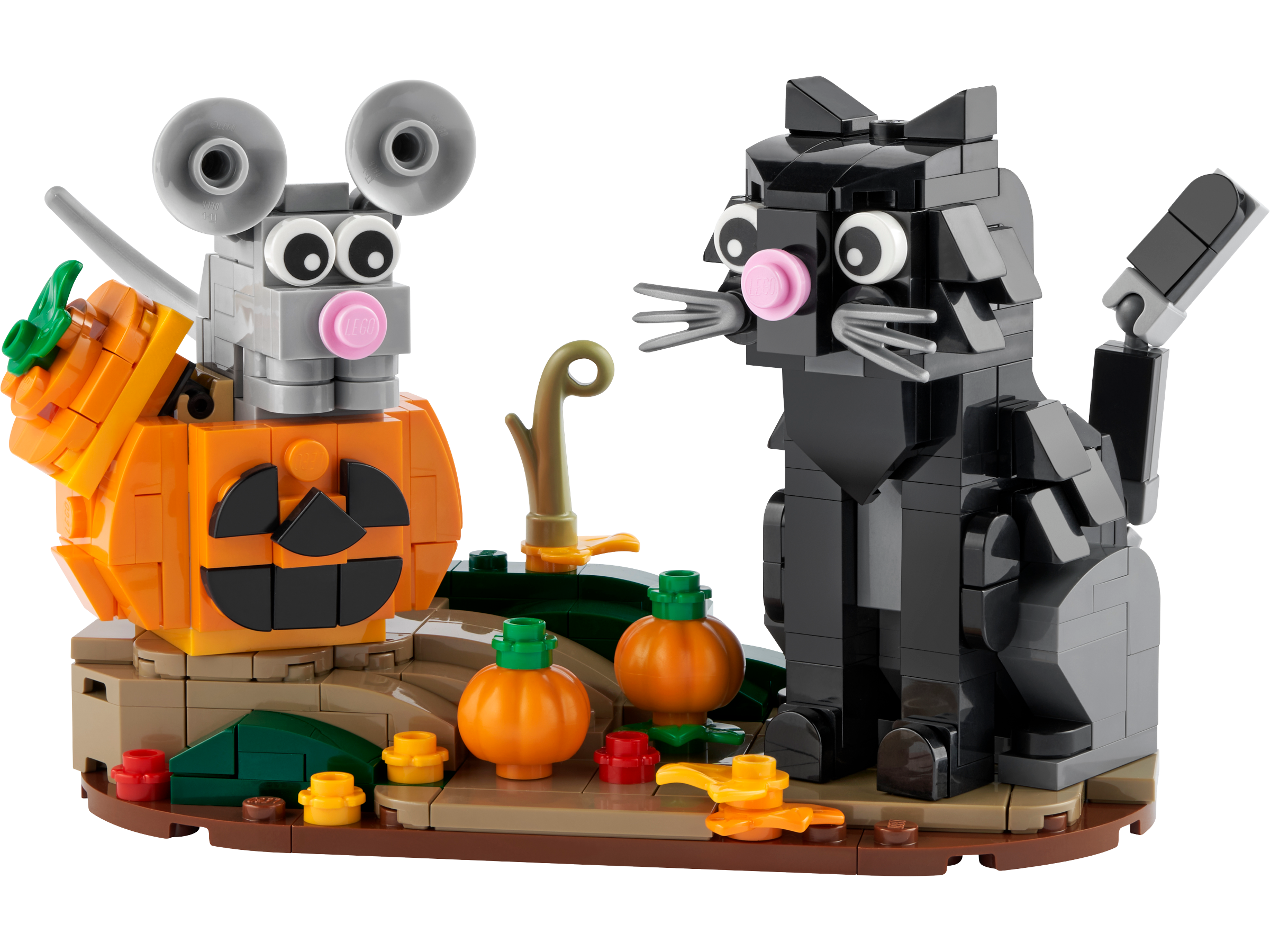LEGO set 40570-1 Halloween Cat & Mouse - Image 1
