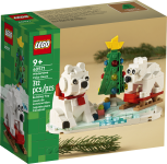 LEGO set 40571-1 Wintertime Polar Bears - Image 2