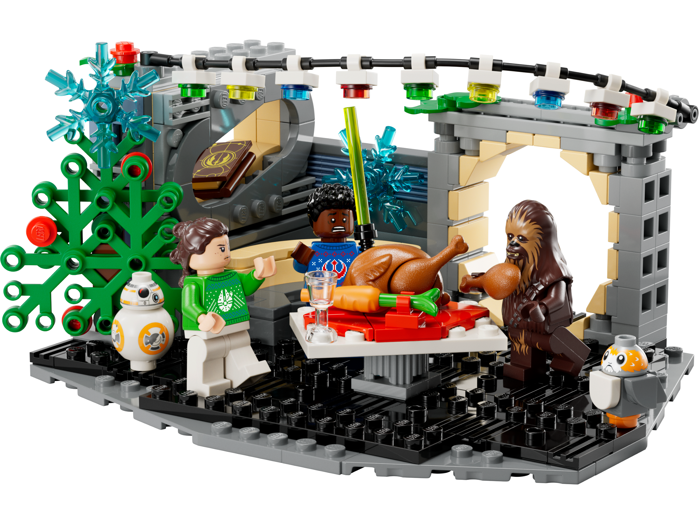 LEGO set 40658-1 Millennium Falcon Holiday Diorama - Image 1