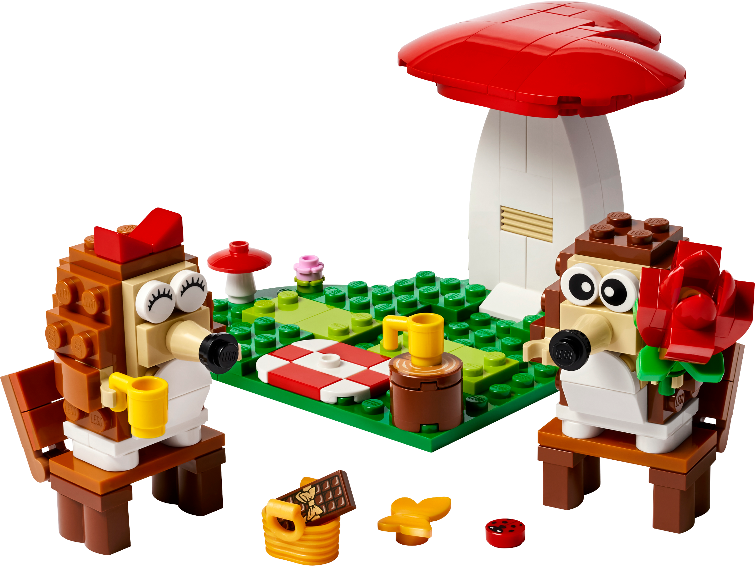 LEGO set 40711-1 Hedgehog Picnic Date - Image 1