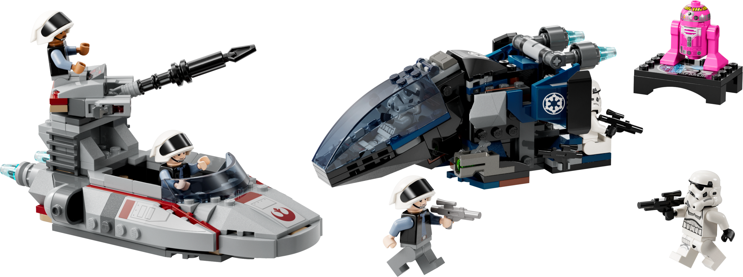 LEGO set 40755-1 Imperial Dropship vs. Rebel Scout Speeder - Image 1