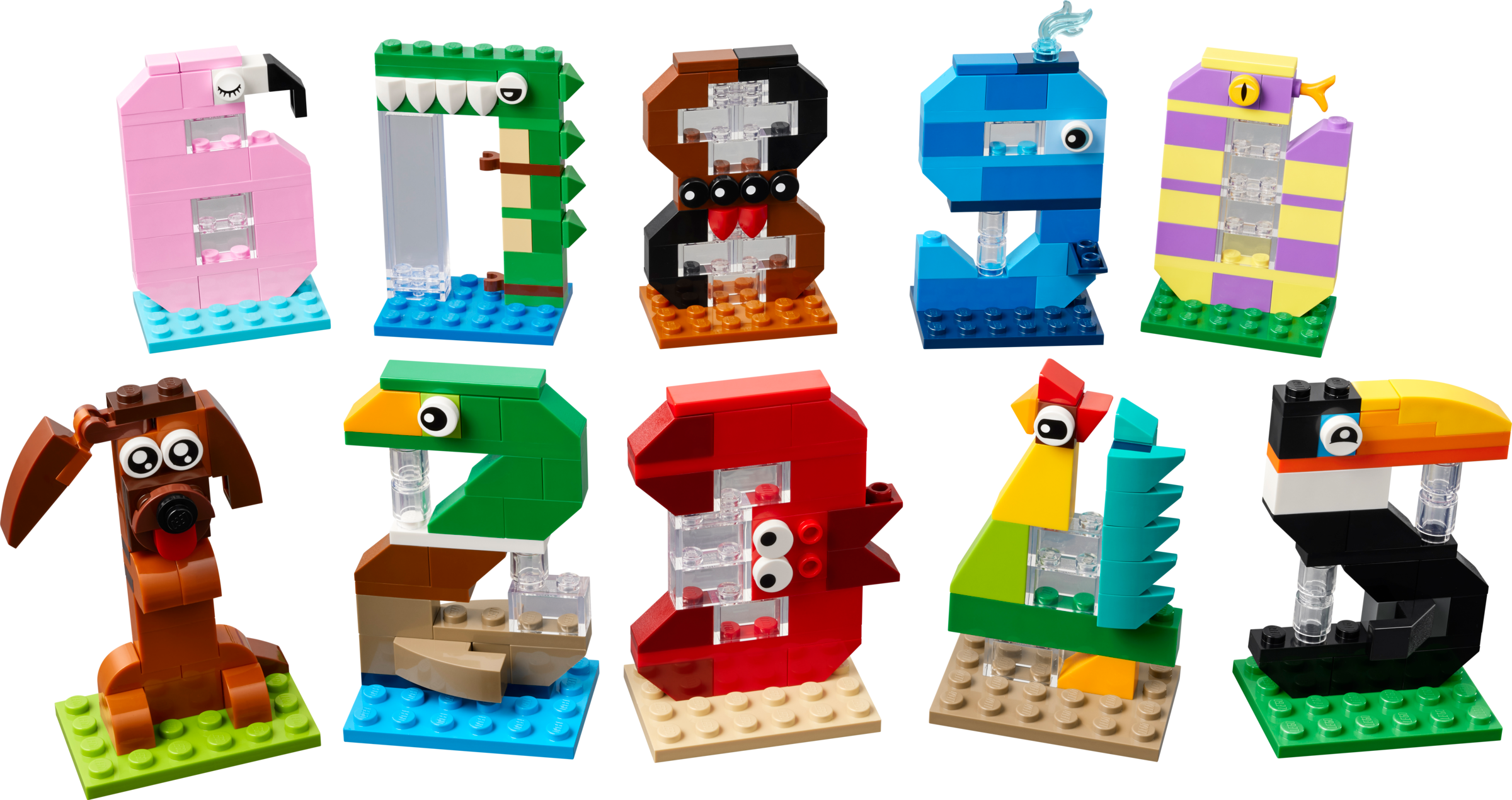 LEGO set 40807-1 Birthday Numbers - Image 1