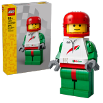 LEGO set 40819-1 Up-Scaled Racing Driver Minifigure - Image 2