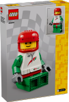 LEGO set 40819-1 Up-Scaled Racing Driver Minifigure - Image 6