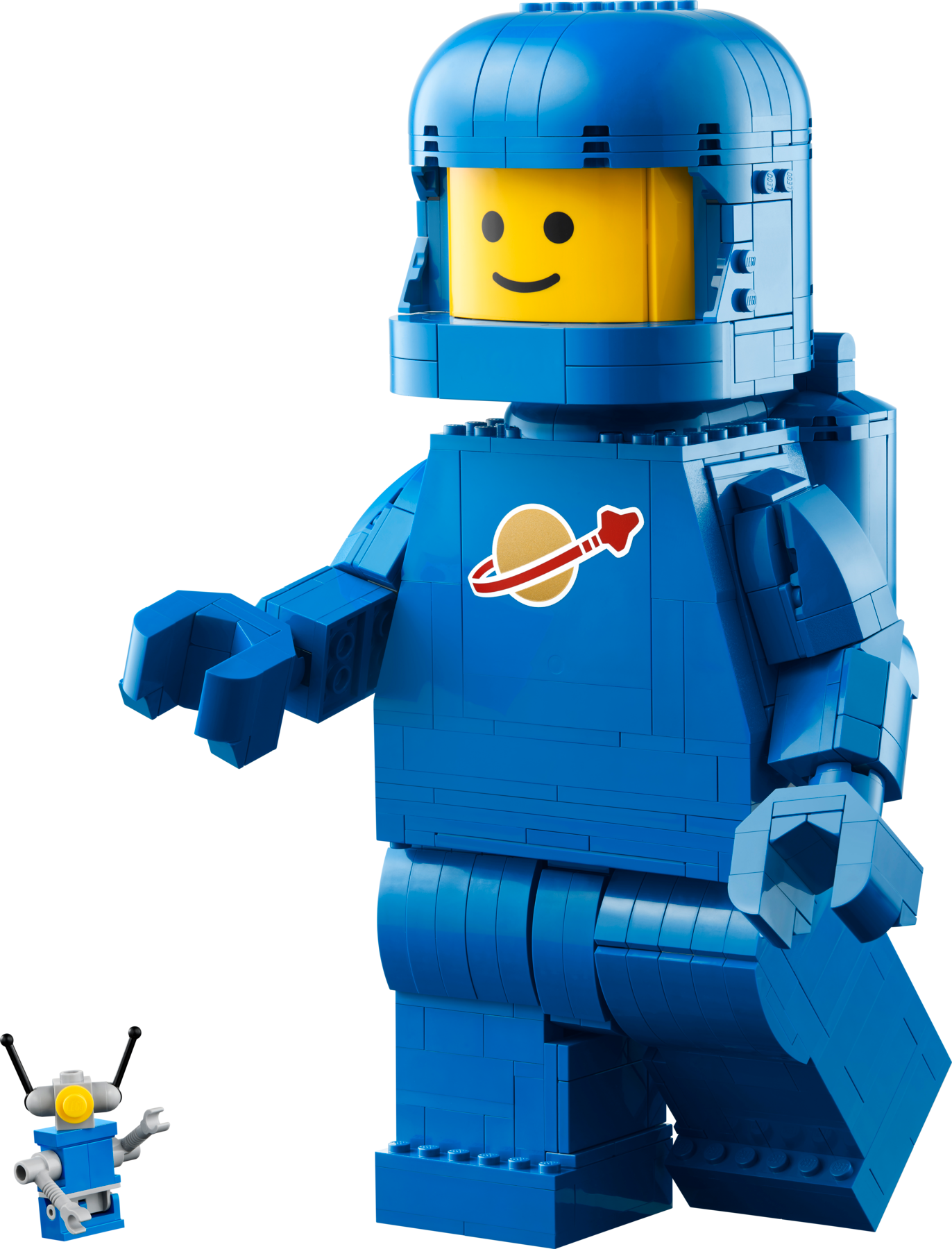 LEGO set 40921-1 Up-Scaled Blue Astronaut Minifigure - Image 1
