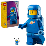 LEGO set 40921-1 Up-Scaled Blue Astronaut Minifigure - Image 2