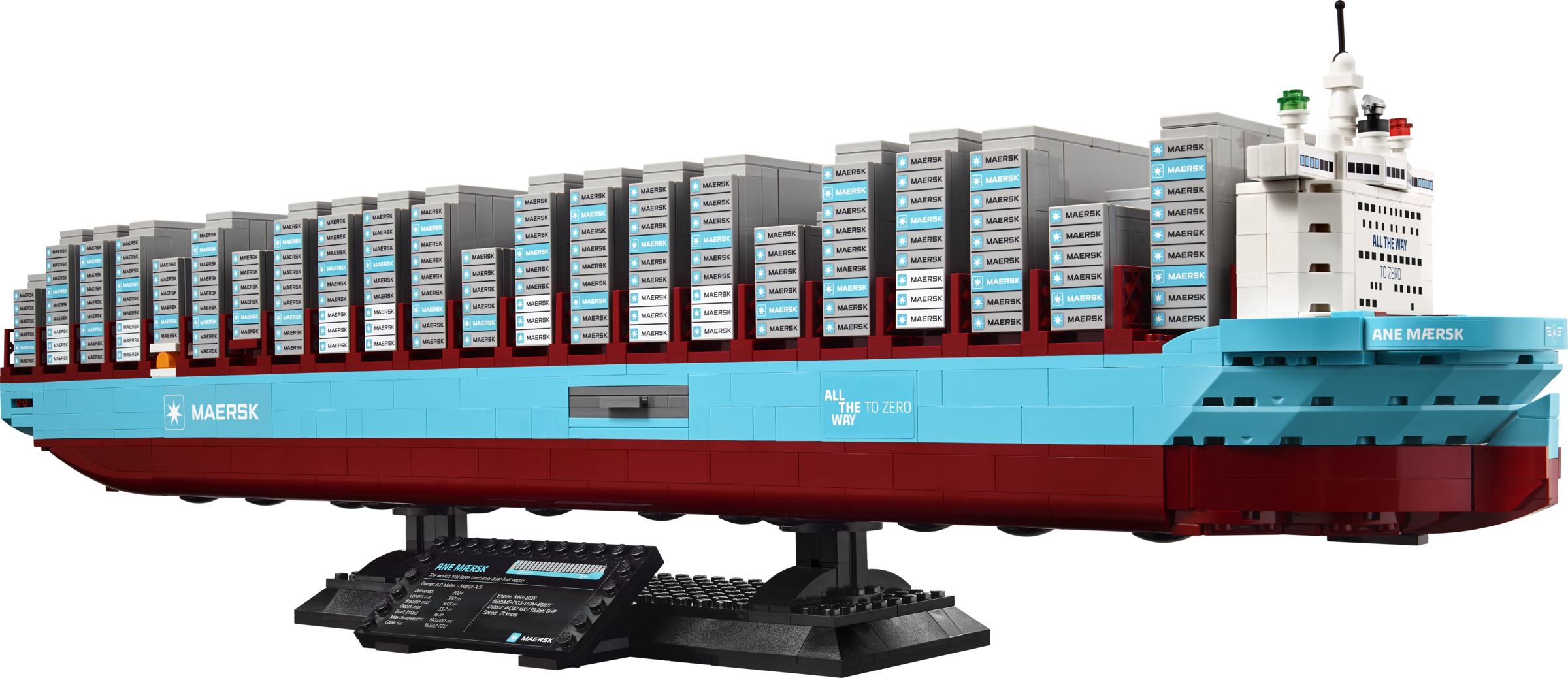LEGO set 40955-1 Maersk Dual-Fuel Container Vessel - Image 1