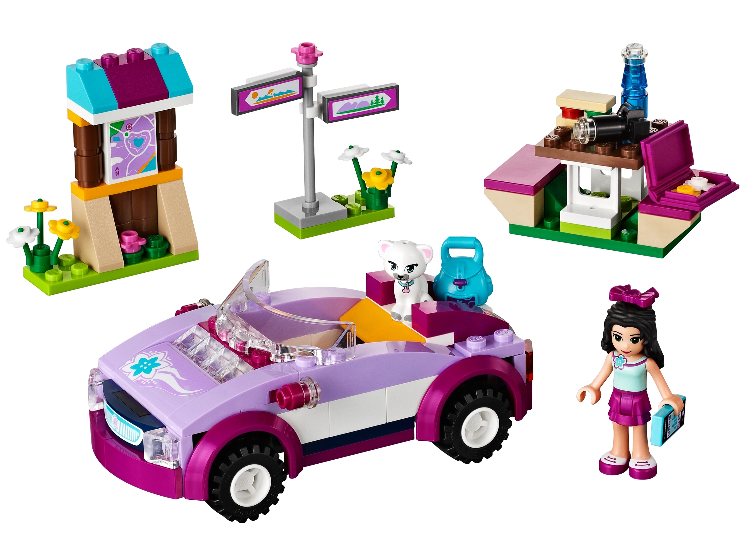 LEGO set 41013-1 Emma's Sports Car - Image 1