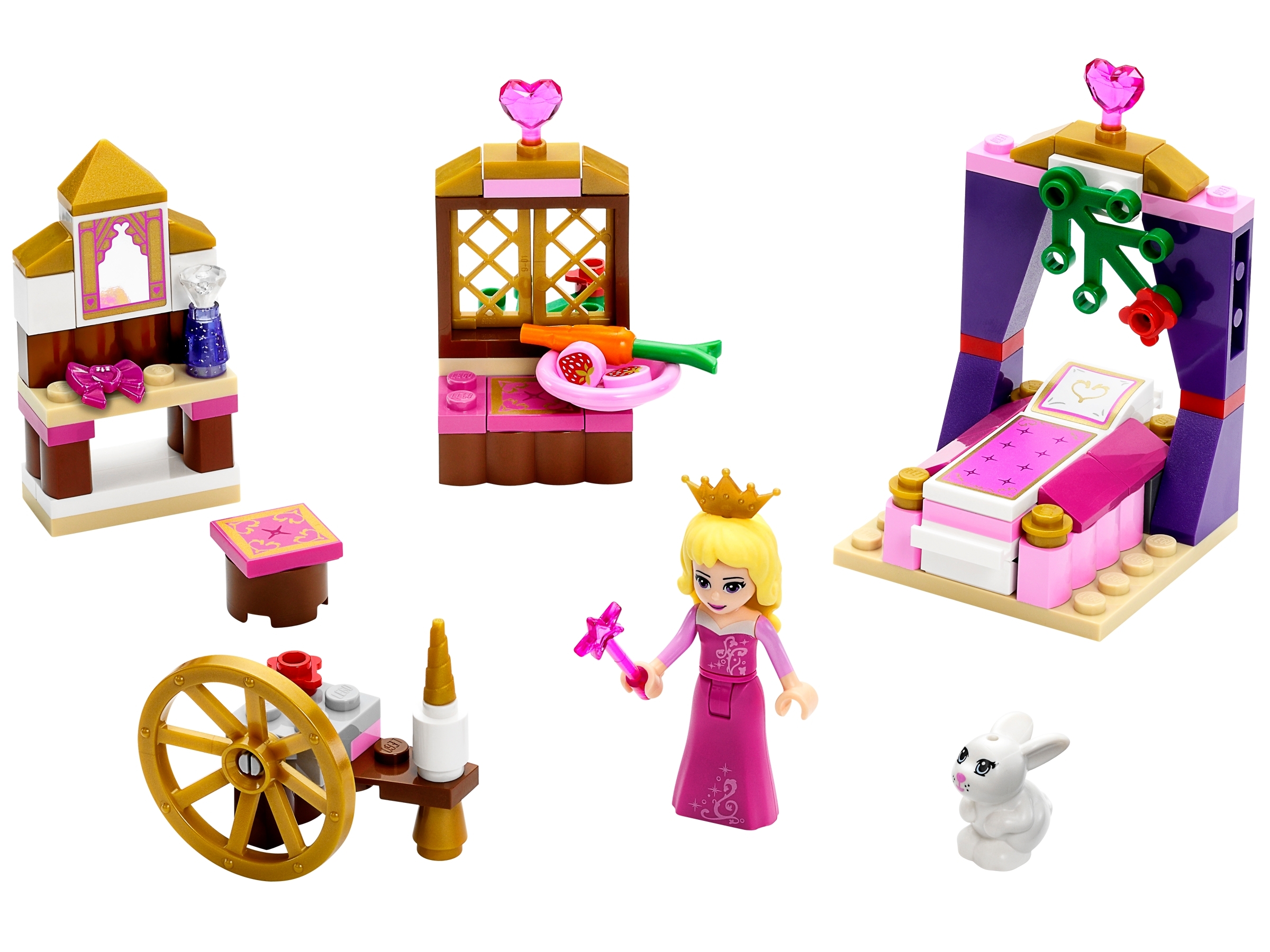 LEGO set 41060-1 Sleeping Beauty's Royal Bedroom - Image 1