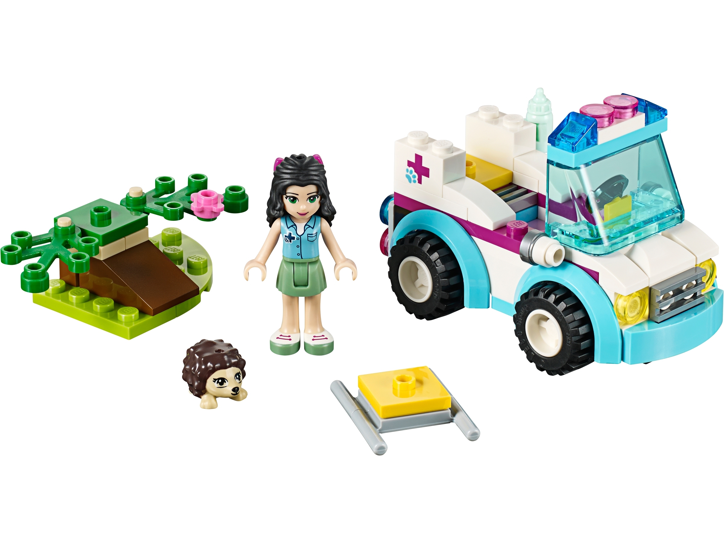 LEGO set 41086-1 Vet Ambulance - Image 1