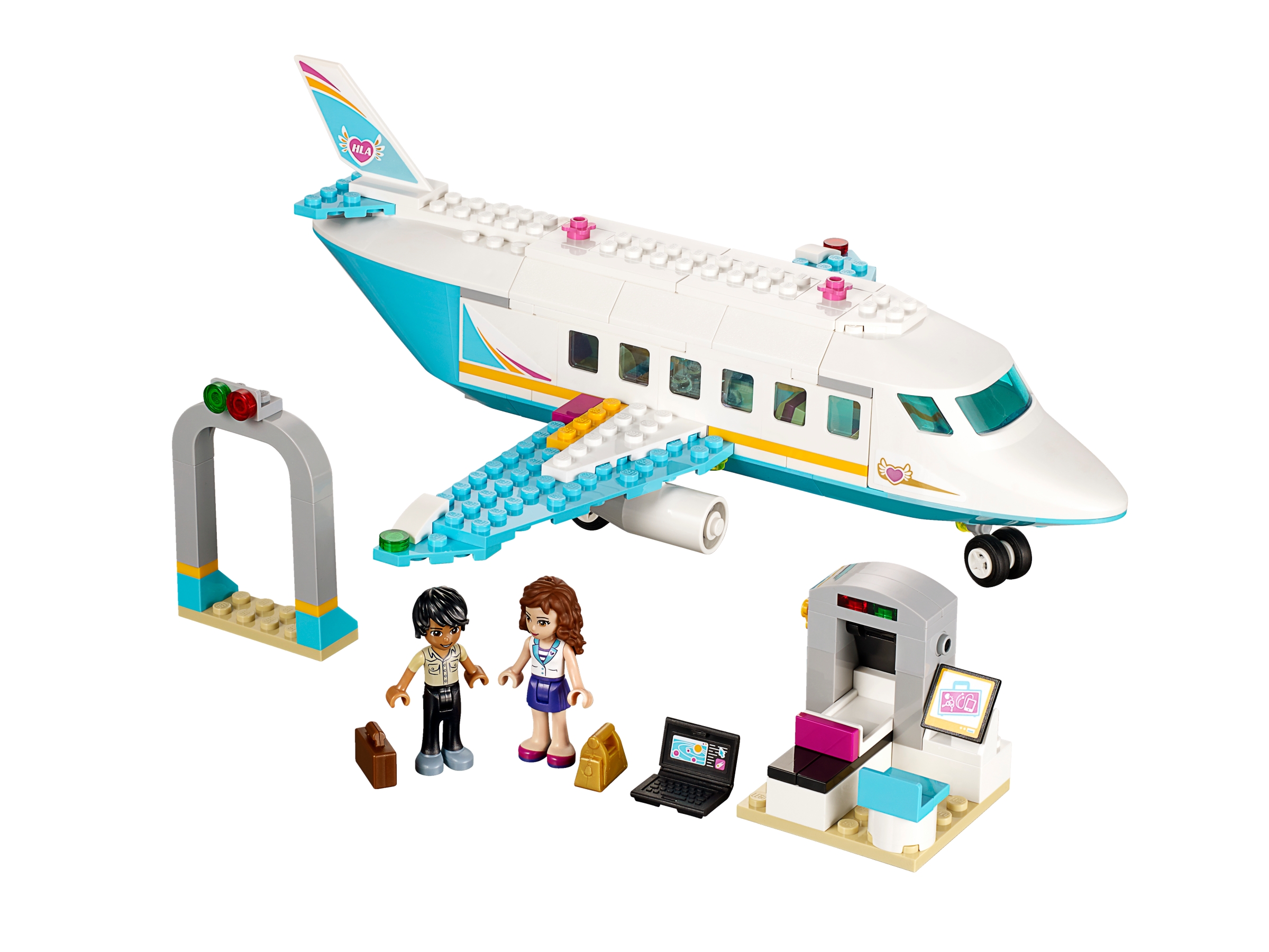 LEGO set 41100-1 Heartlake Private Jet - Image 1
