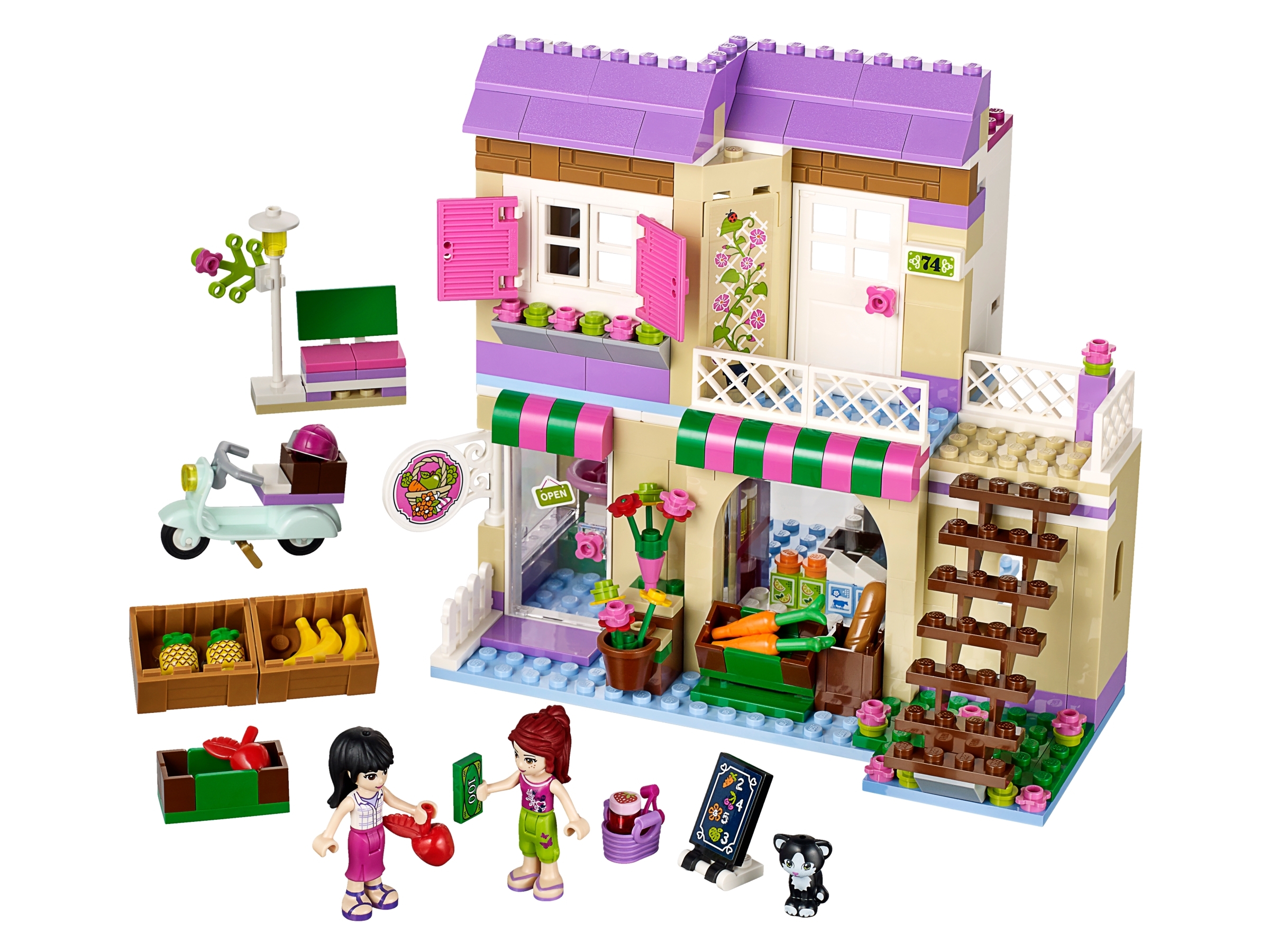 LEGO set 41108-1 Heartlake Food Market - Image 1