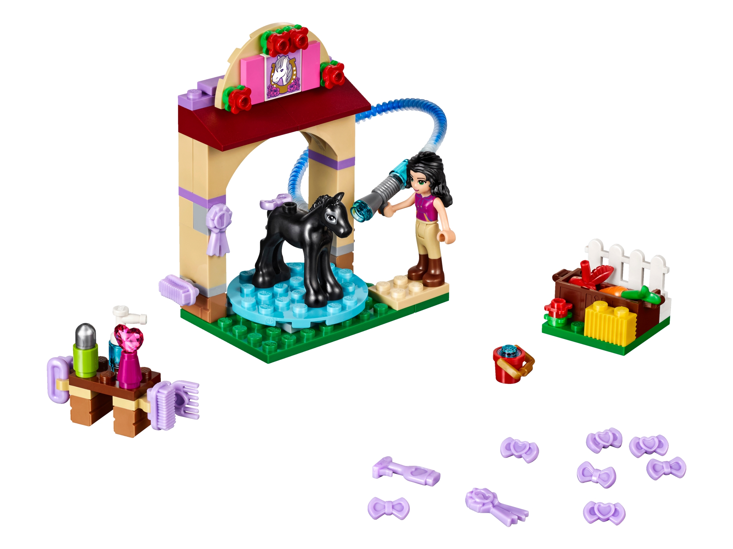 LEGO set 41123-1 Foal's Washing Station - Image 1