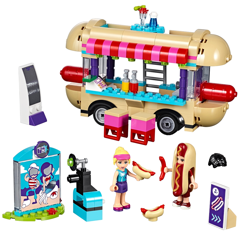 LEGO set 41129-1 Amusement Park Hot Dog Van - Image 1