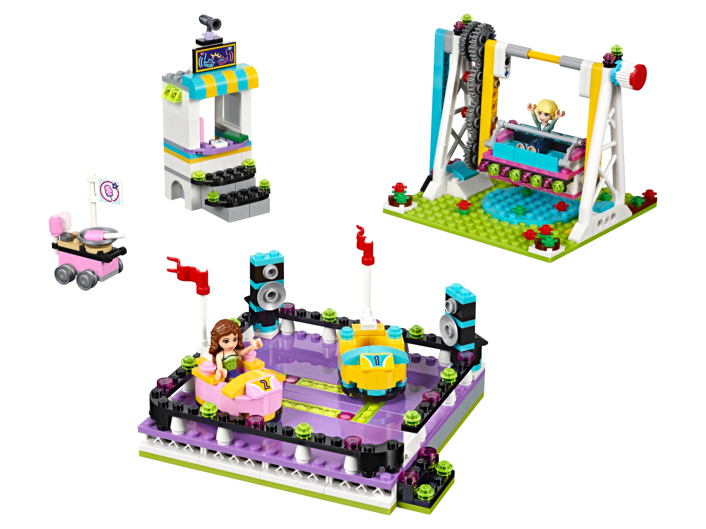 LEGO set 41133-1 Amusement Park Bumper Cars - Image 1