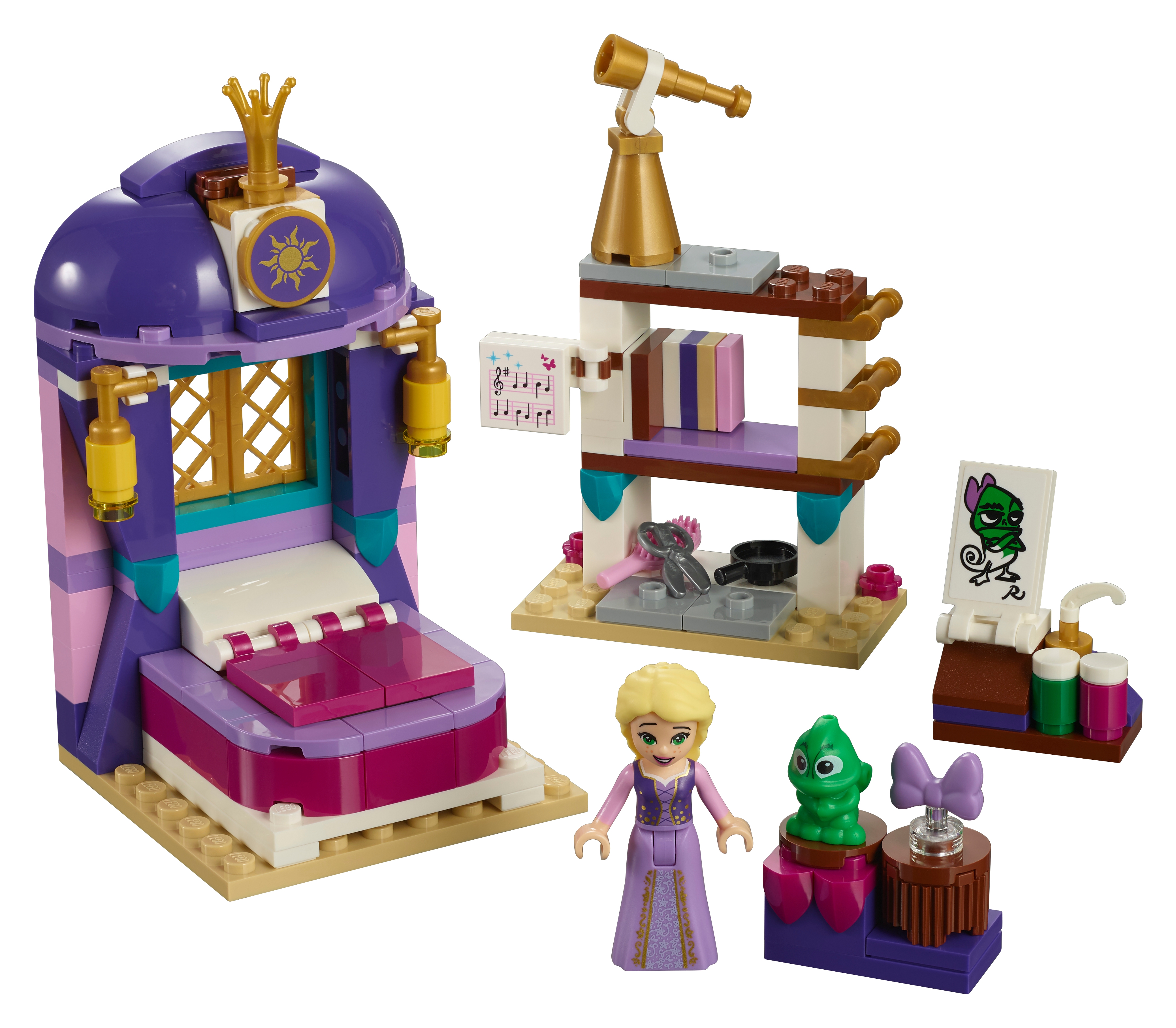 LEGO set 41156-1 Rapunzel's Castle Bedroom - Image 1