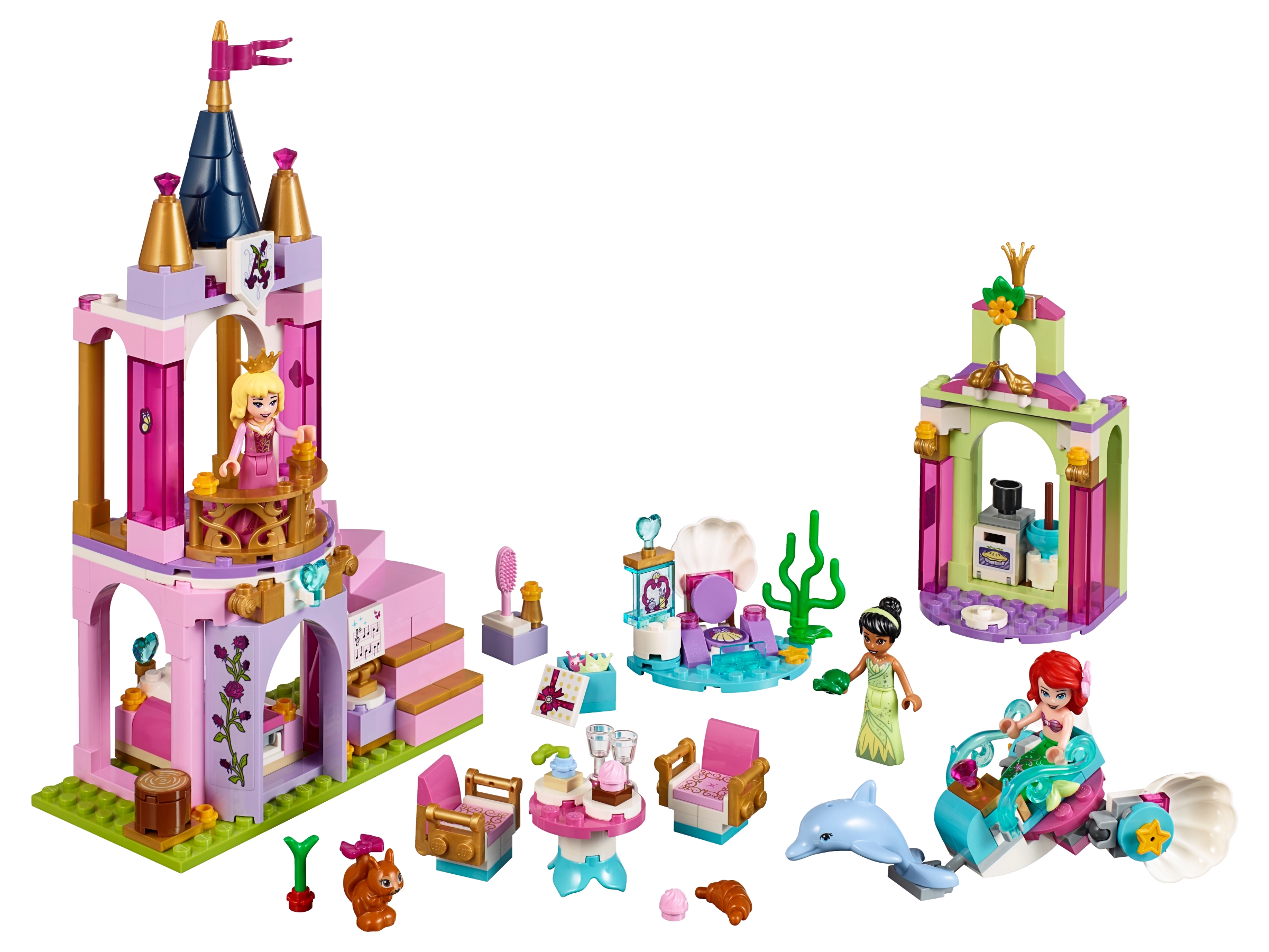 LEGO set 41162-1 Ariel, Aurora, and Tiana's Royal Celebration - Image 1