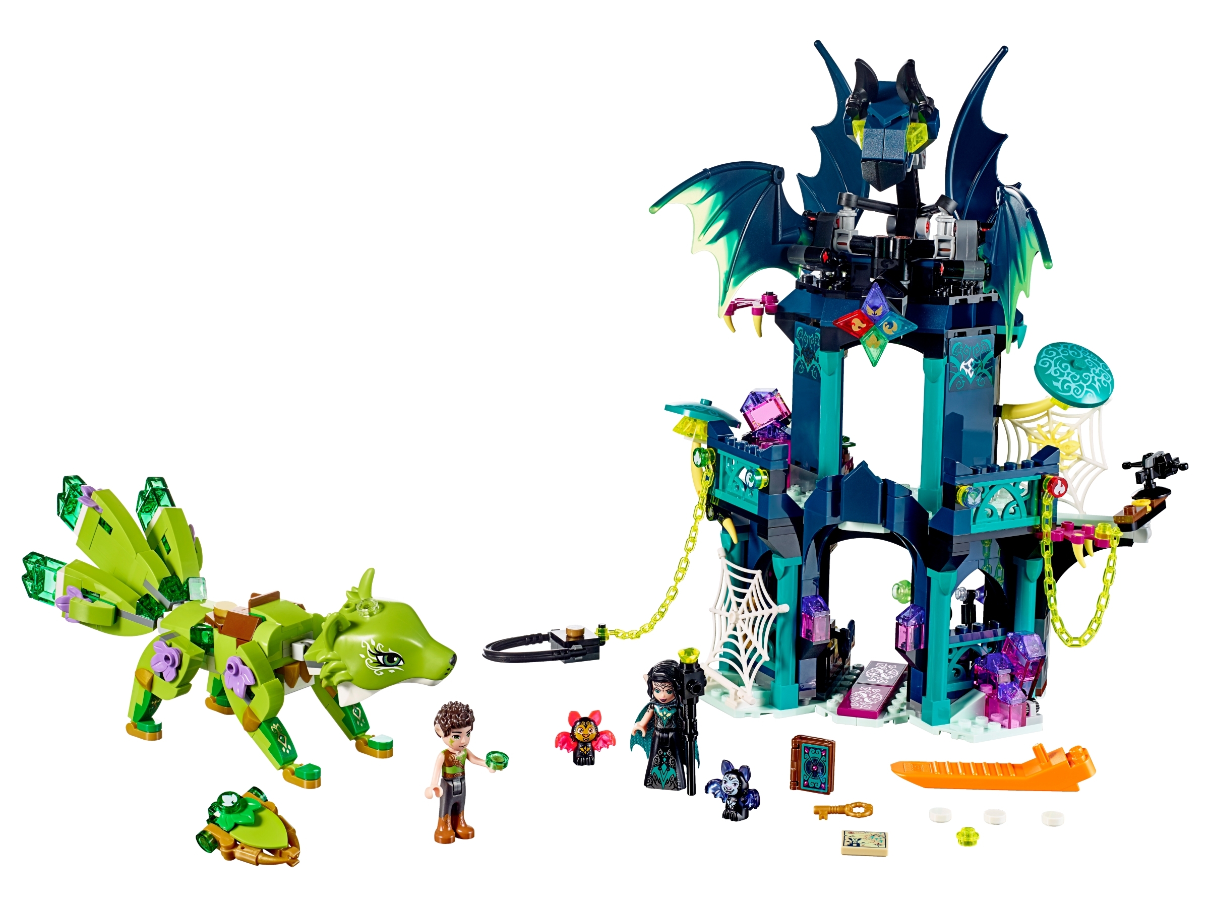 LEGO set 41194-1 Noctura's Tower & the Earth Fox Rescue - Image 1