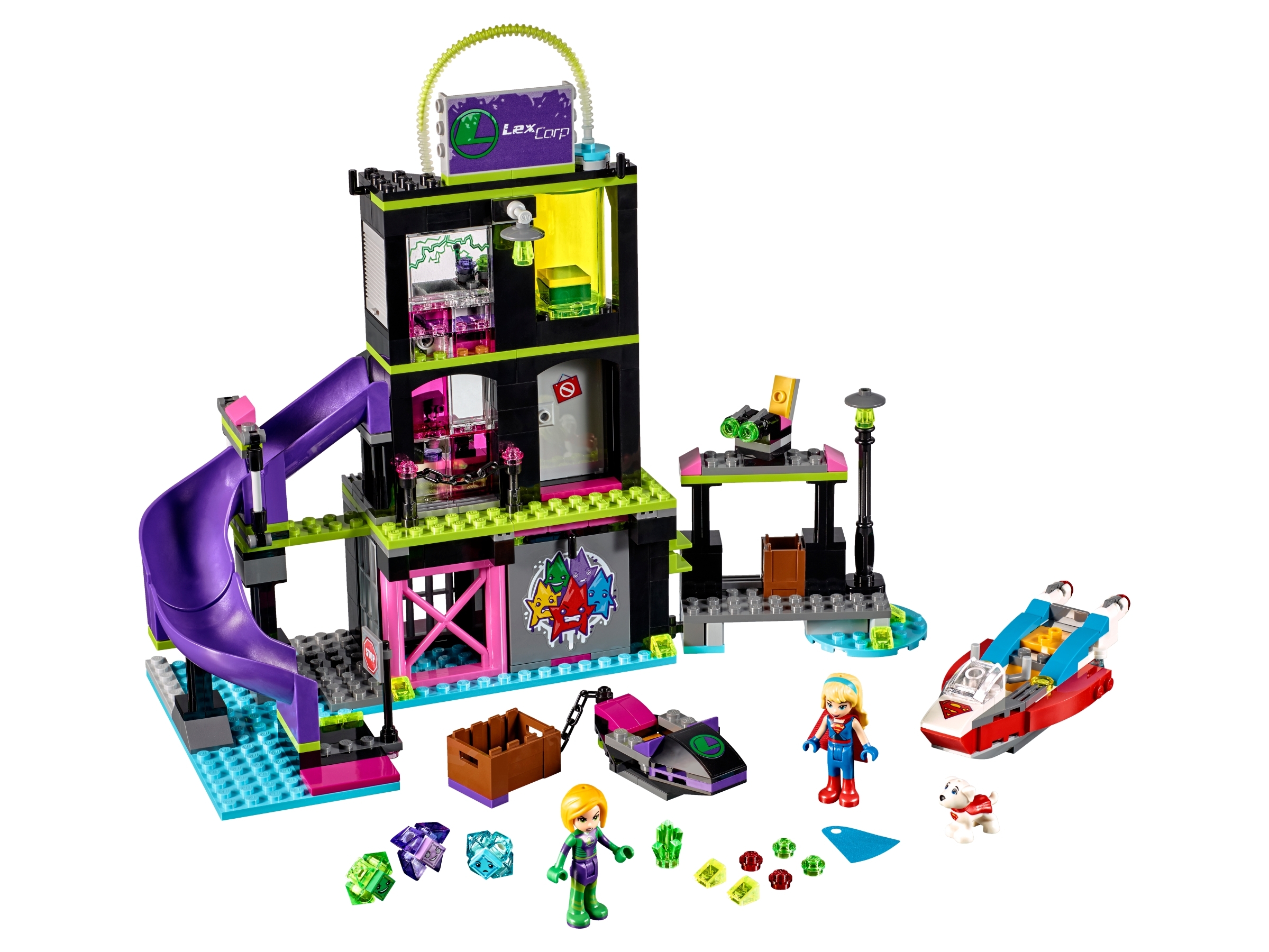 LEGO set 41238-1 Lena Luthor Kryptomite Factory - Image 1
