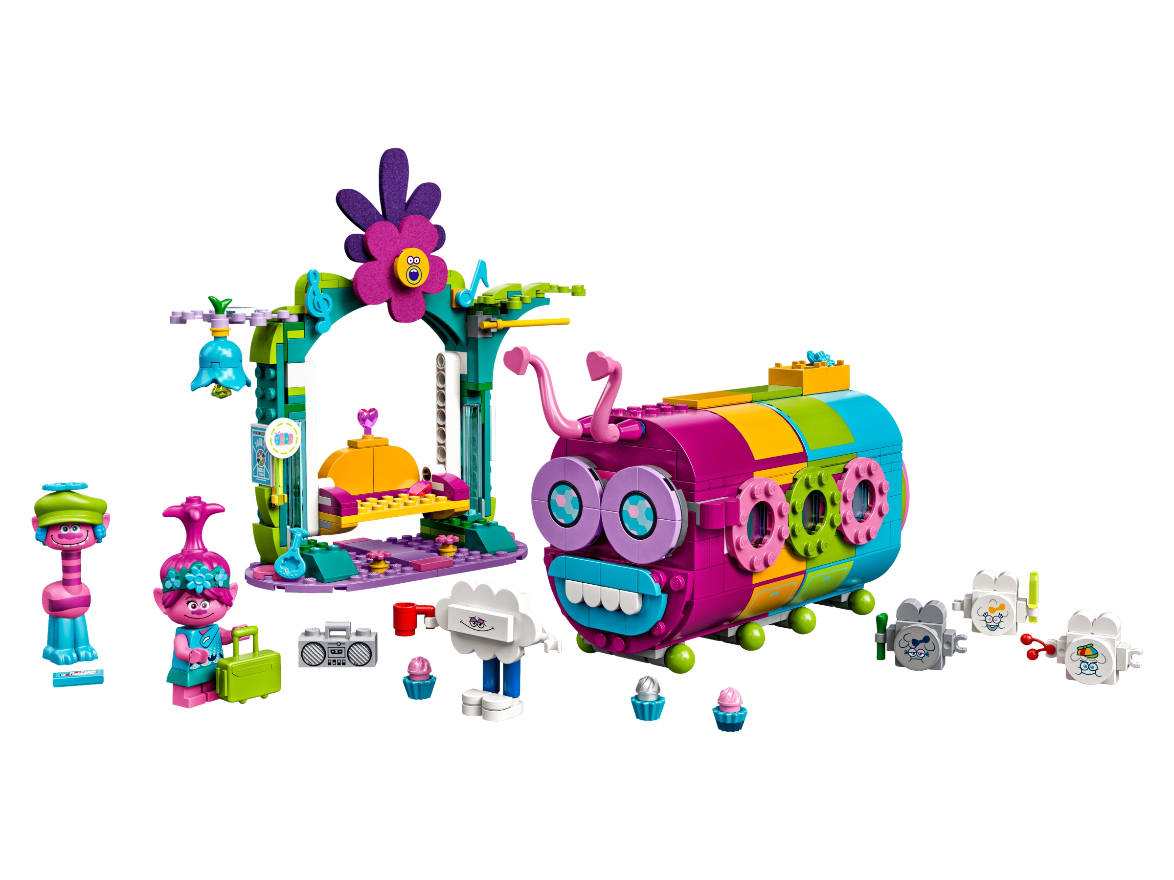 LEGO set 41256-1 Rainbow Caterbus - Image 1