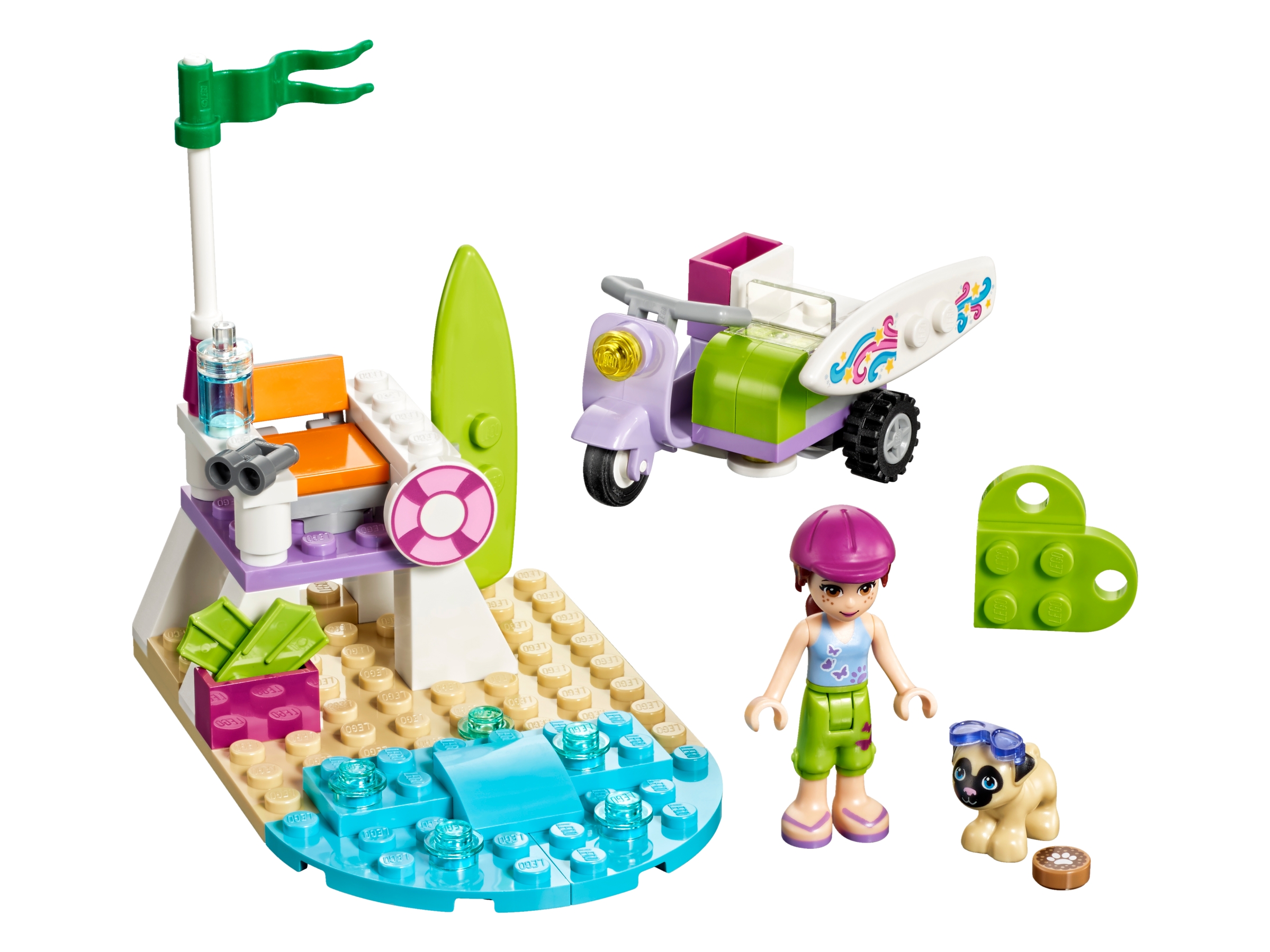 LEGO set 41306-1 Mia's Beach Scooter - Image 1