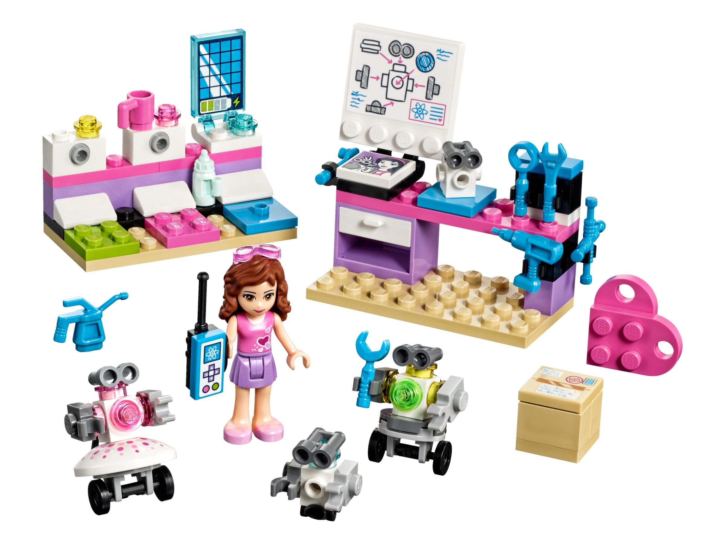 LEGO set 41307-1 Olivia's Creative Lab - Image 1