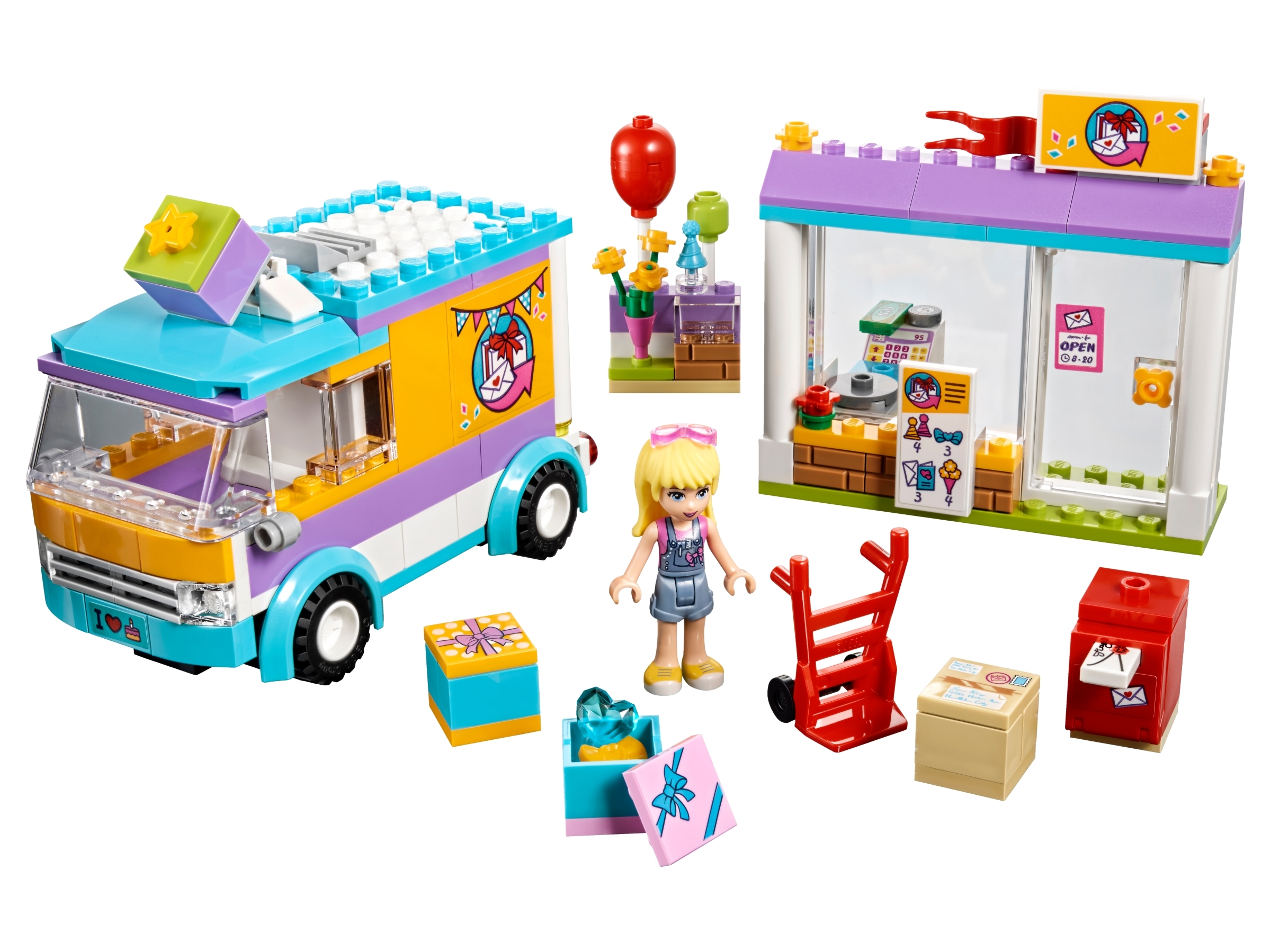 LEGO set 41310-1 Heartlake Gift Delivery - Image 1