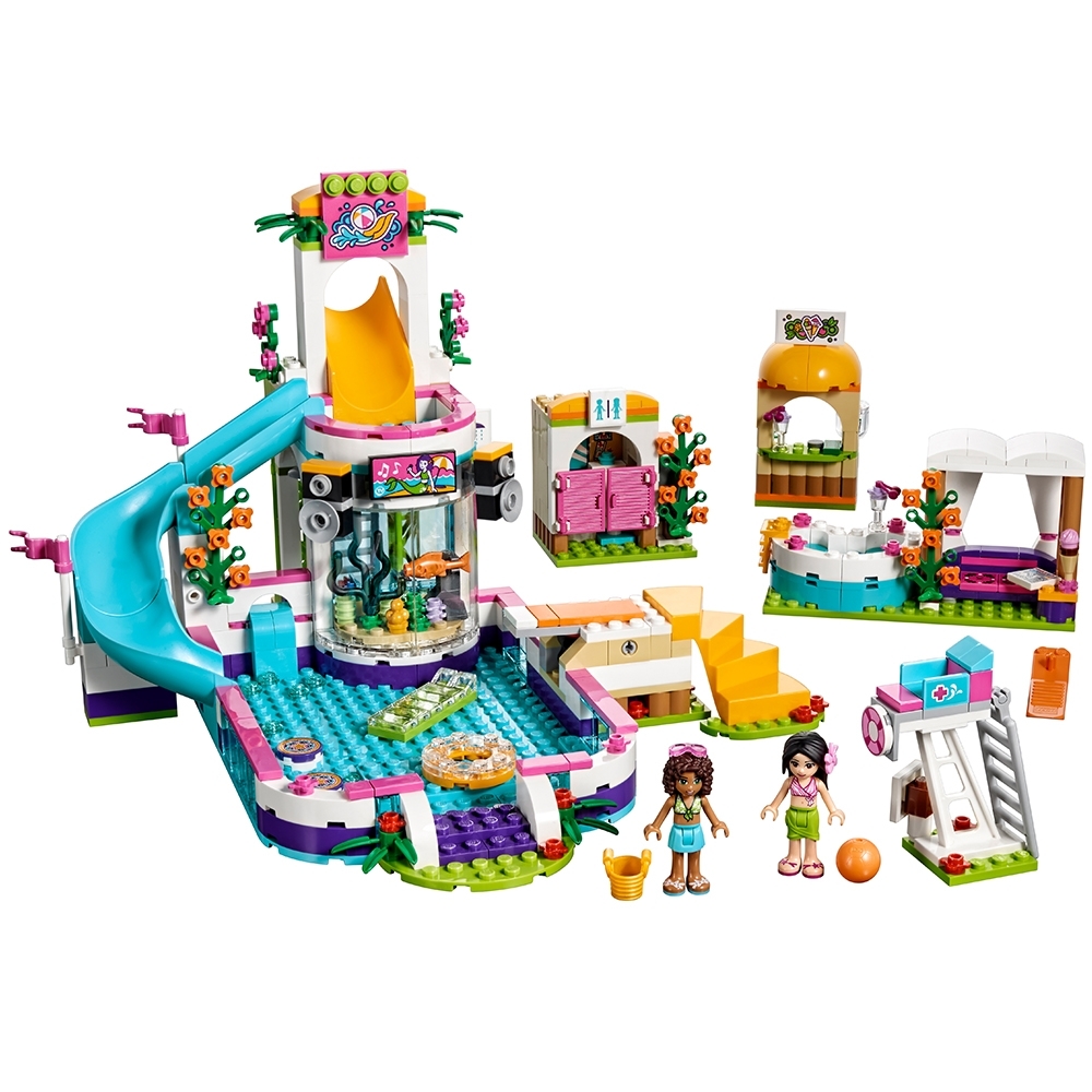 LEGO set 41313-1 Heartlake Summer Pool - Image 1