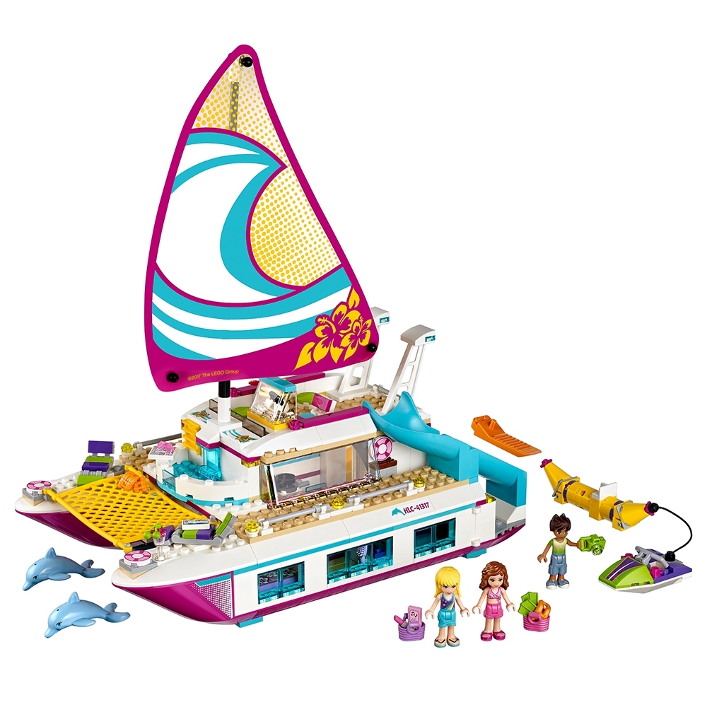 LEGO set 41317-1 Sunshine Catamaran - Image 1