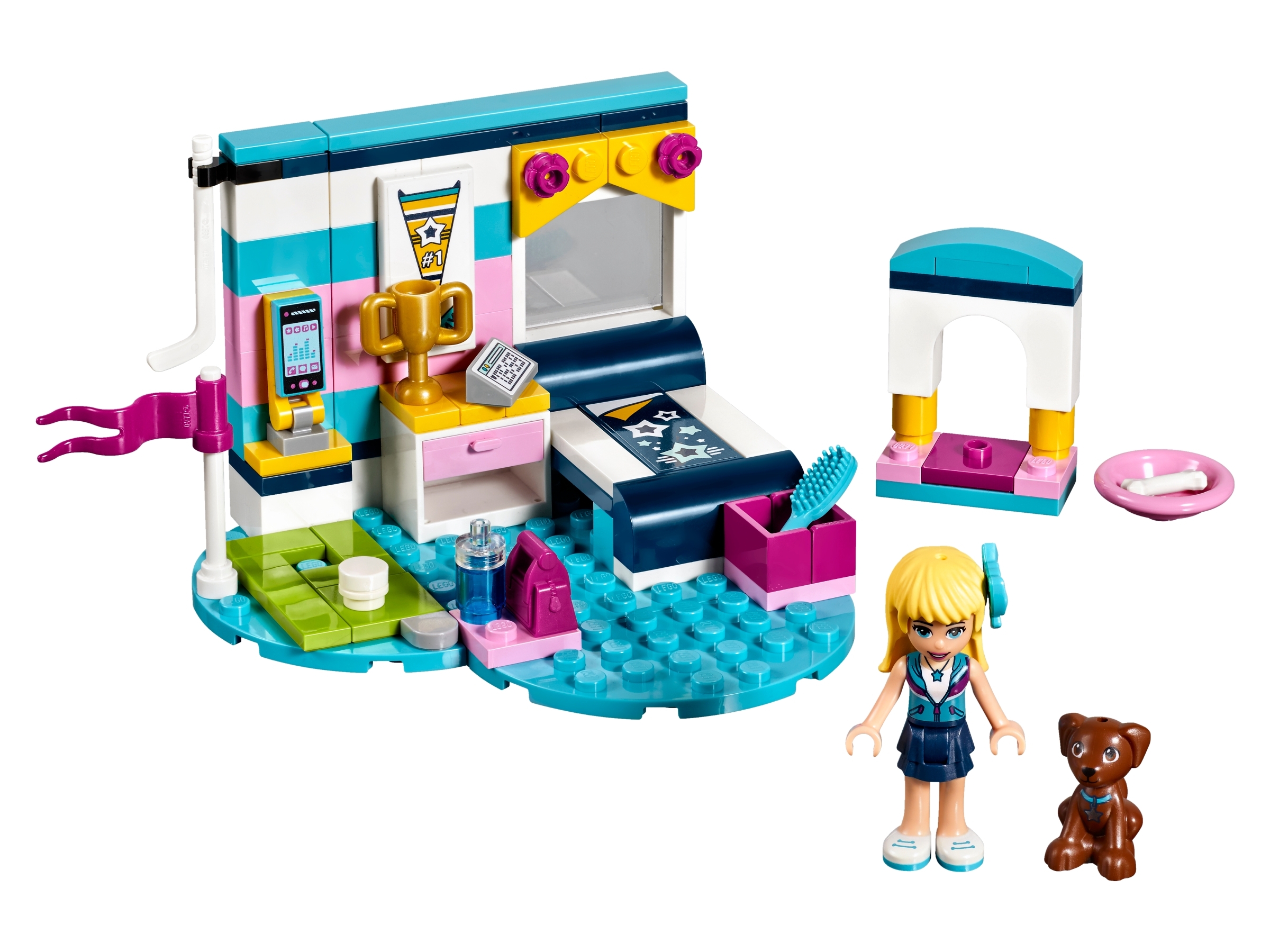LEGO set 41328-1 Stephanie's Bedroom - Image 1