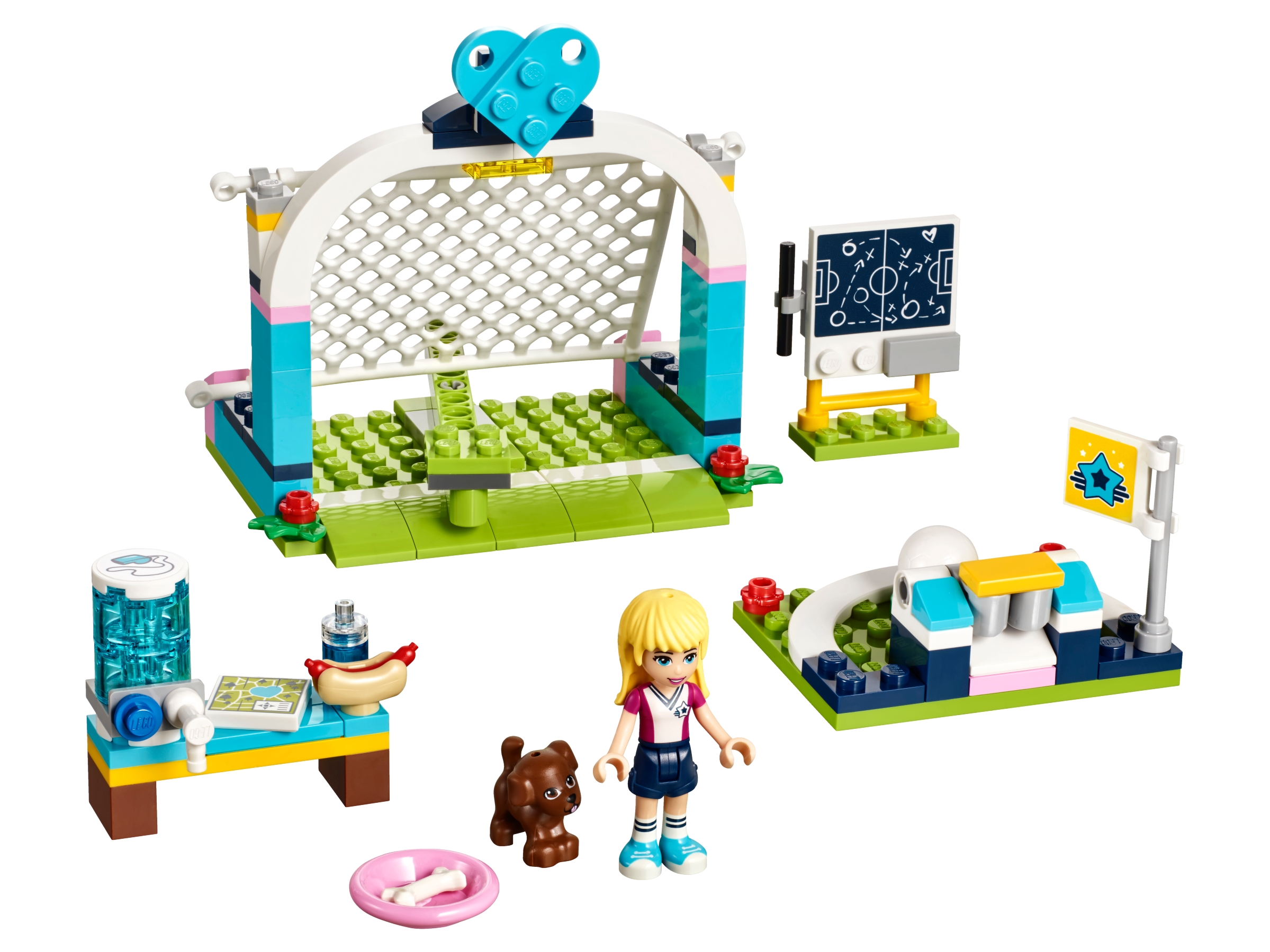LEGO set 41330-1 Stephanie's Soccer Practice - Image 1
